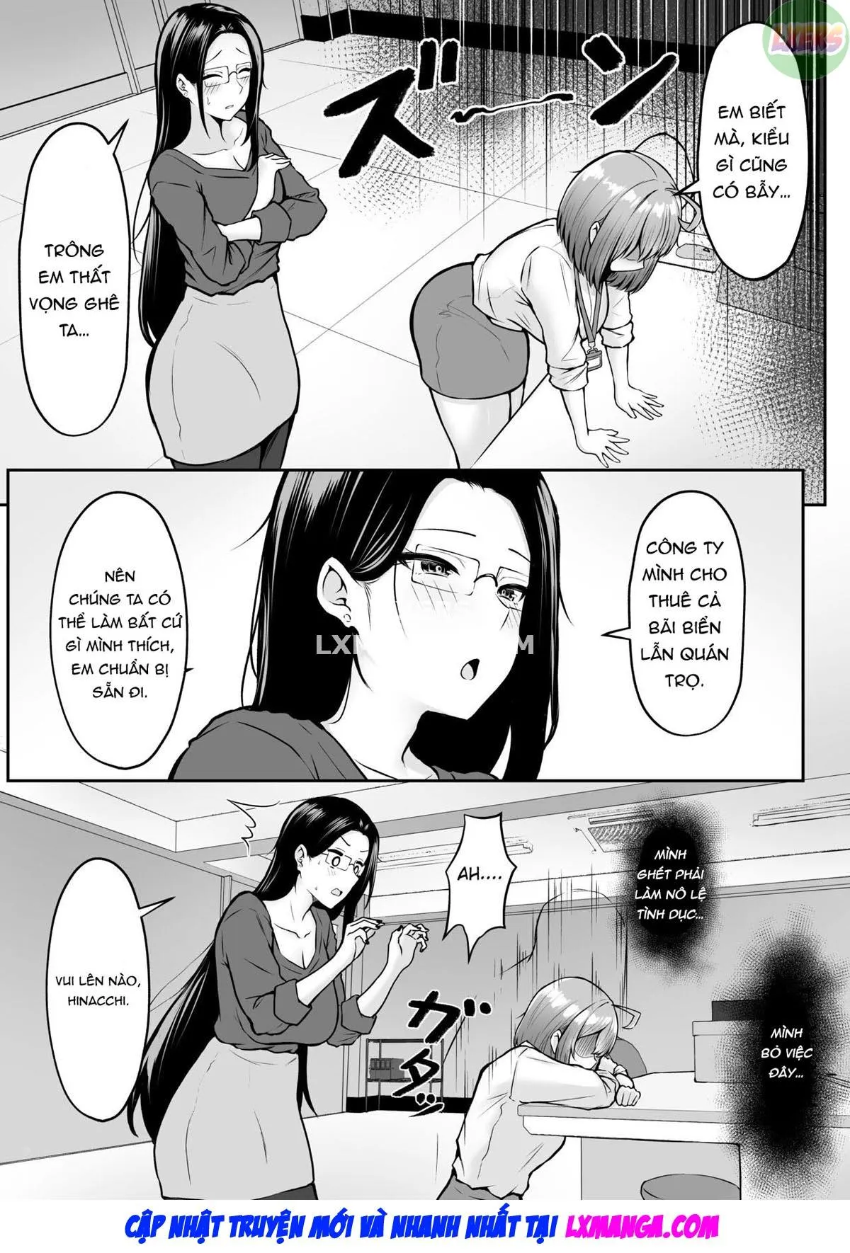 HentaiVN.net - Ảnh 7 - My Assignment is in the Sexual Relief Department [Watashi no Haizoku Saki wa Seishori-ka] - Chap 2 ~Summer Company Trip Chapter~