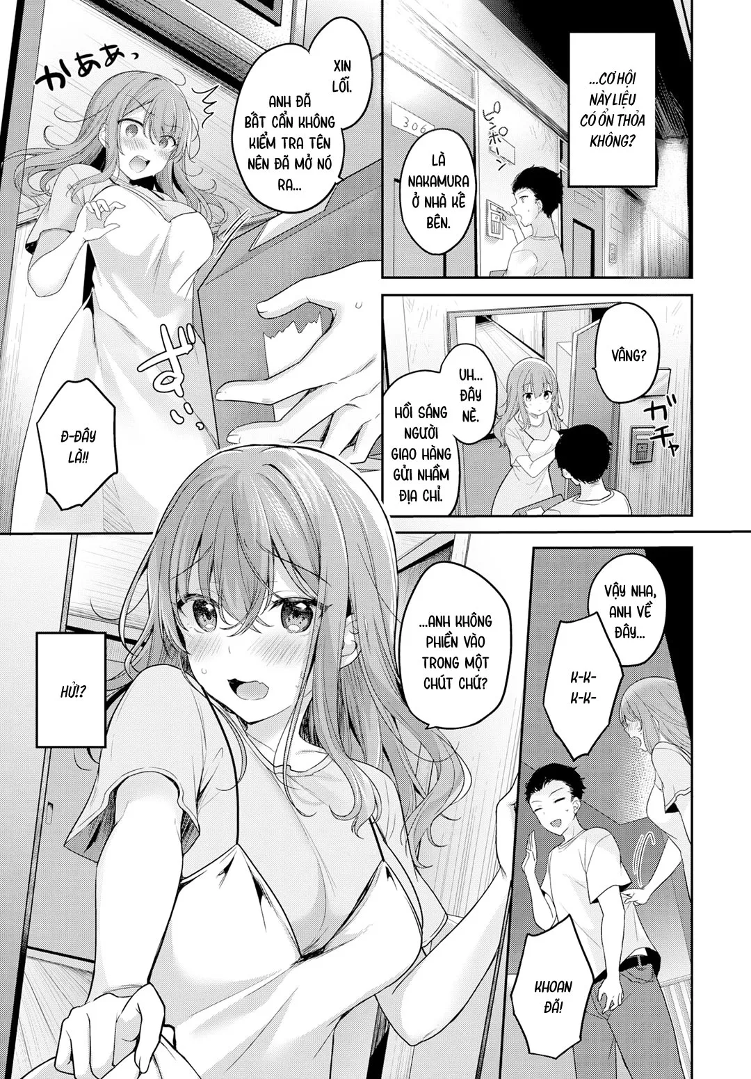 HentaiVN.net - Ảnh 4 - Bí mật của cô hàng xóm - Oneshot