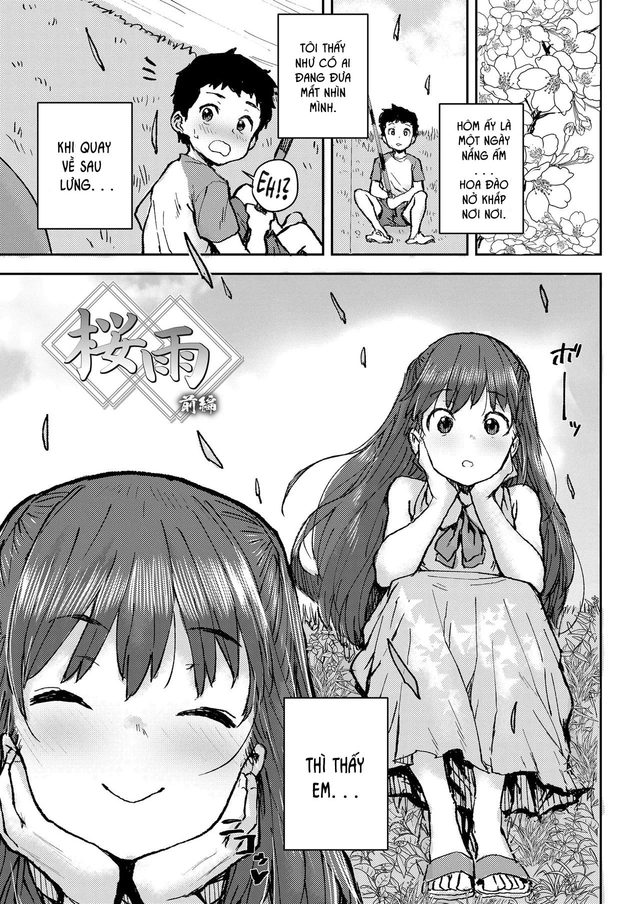 HentaiVN.net - Ảnh 5 - Sakura Ame - Chap 1: gặp gỡ