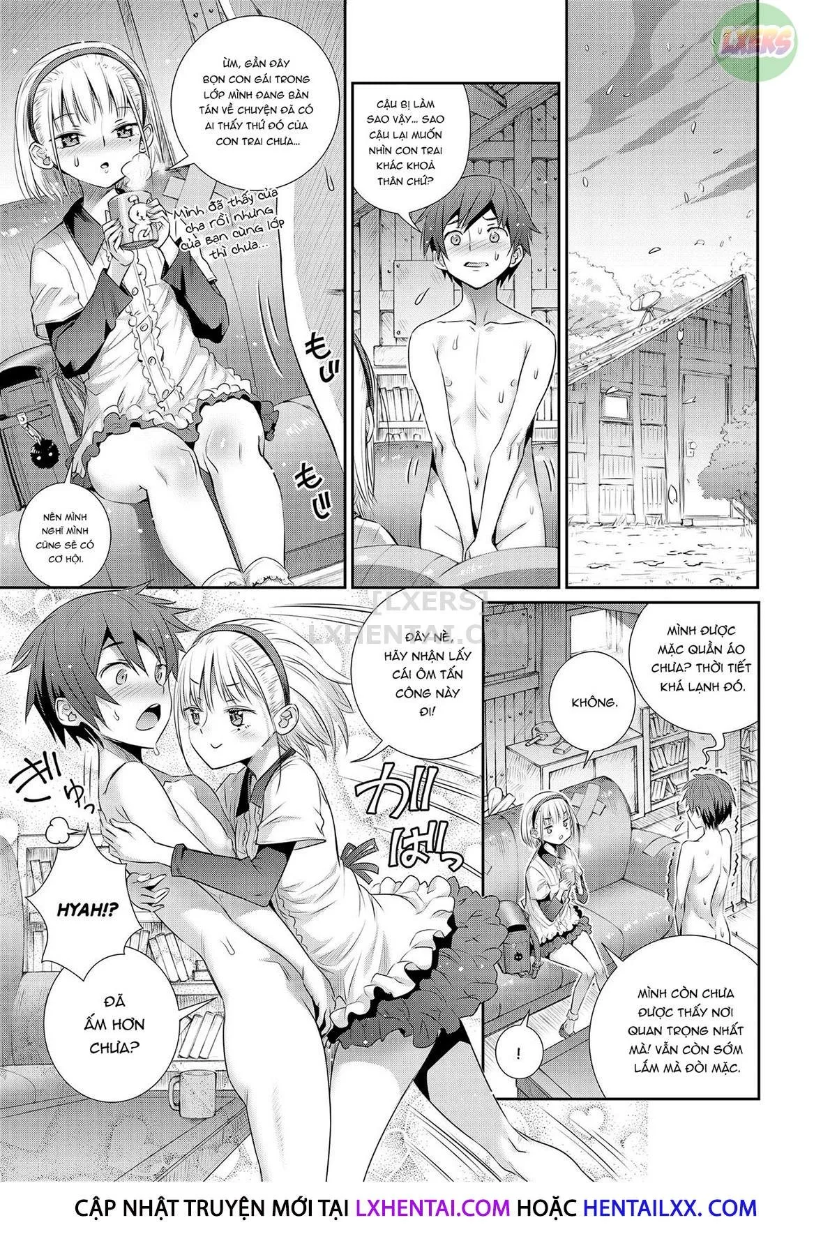 HentaiVN.net - Ảnh 11 - Our Secret Base [Himitsu Kichi De Hotta To] - Oneshot