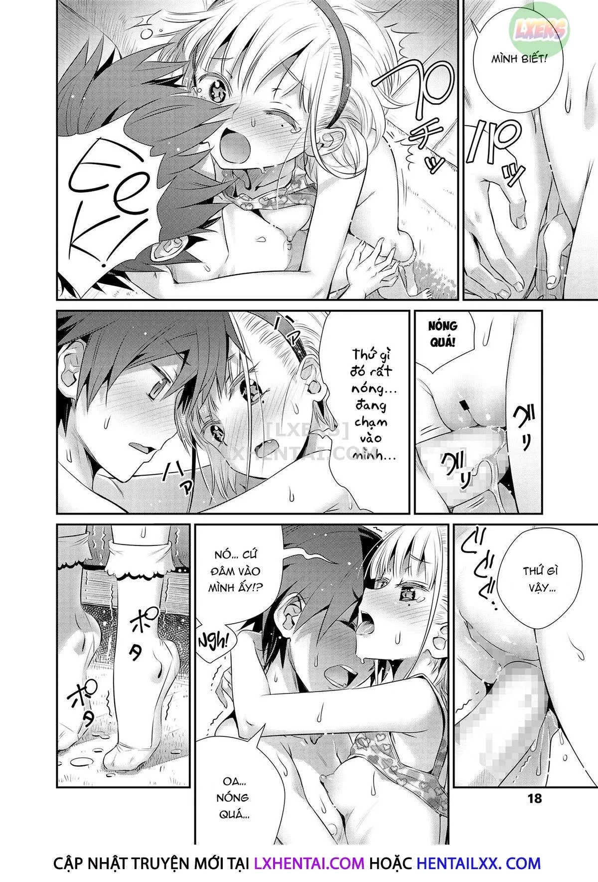 HentaiVN.net - Ảnh 14 - Our Secret Base [Himitsu Kichi De Hotta To] - Oneshot