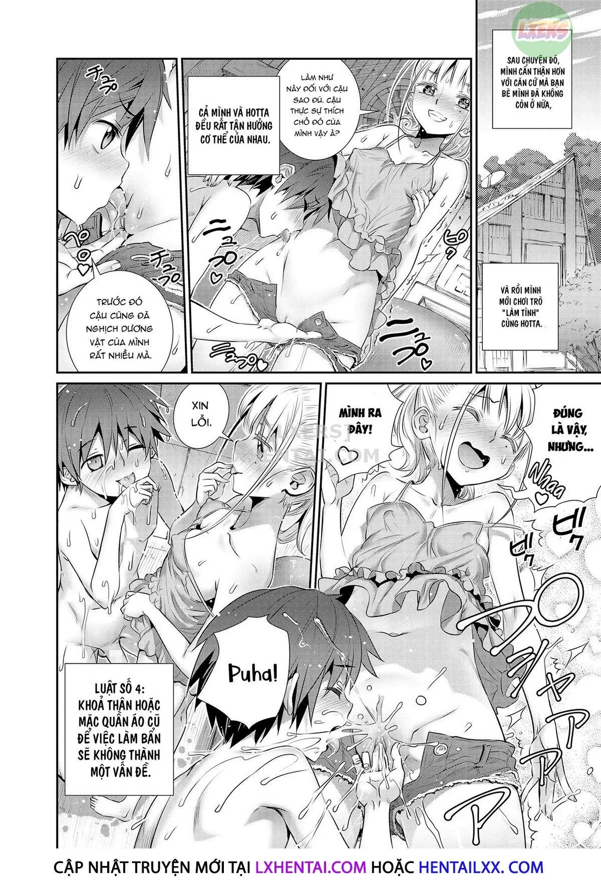 HentaiVN.net - Ảnh 22 - Our Secret Base [Himitsu Kichi De Hotta To] - Oneshot