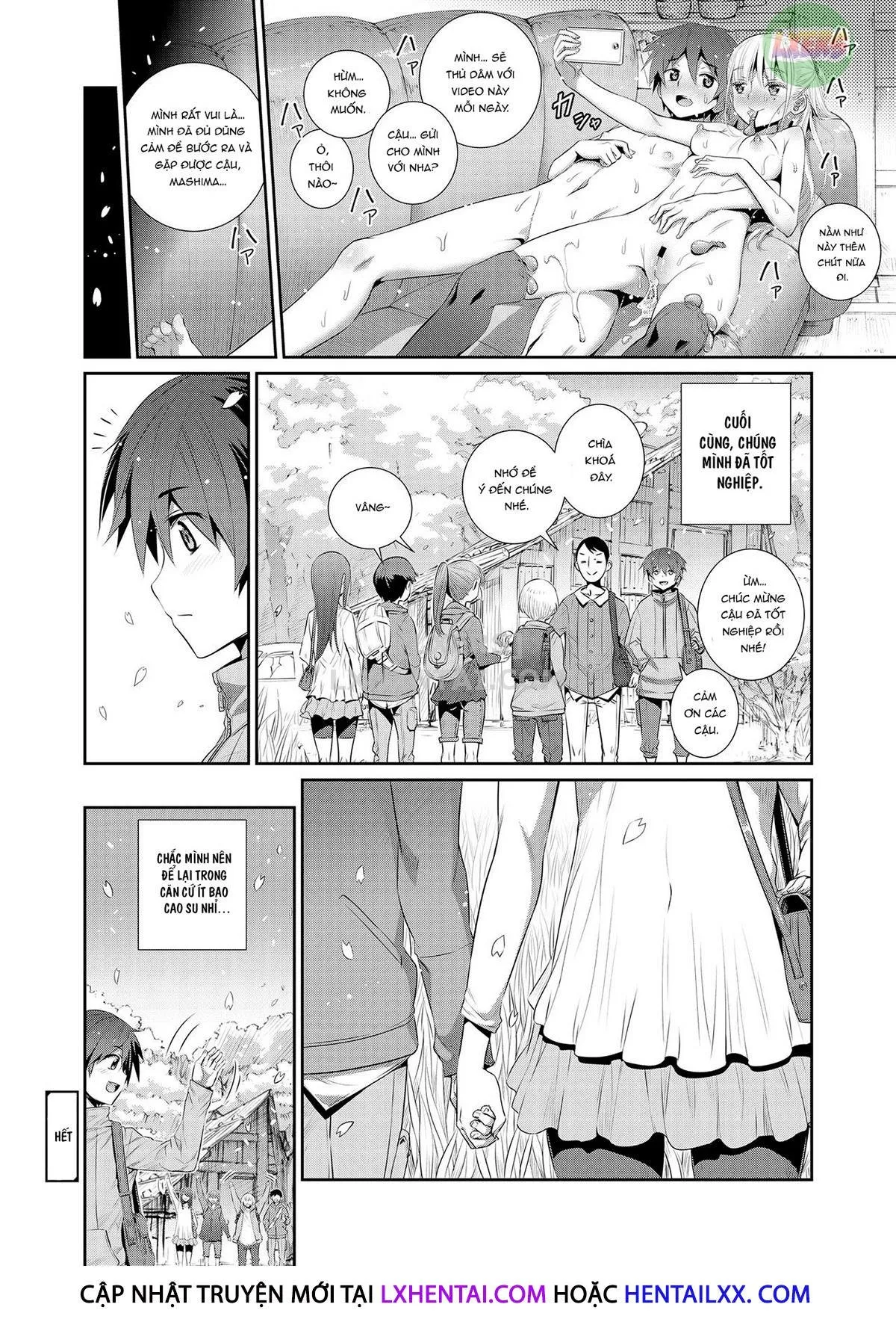 HentaiVN.net - Ảnh 36 - Our Secret Base [Himitsu Kichi De Hotta To] - Oneshot
