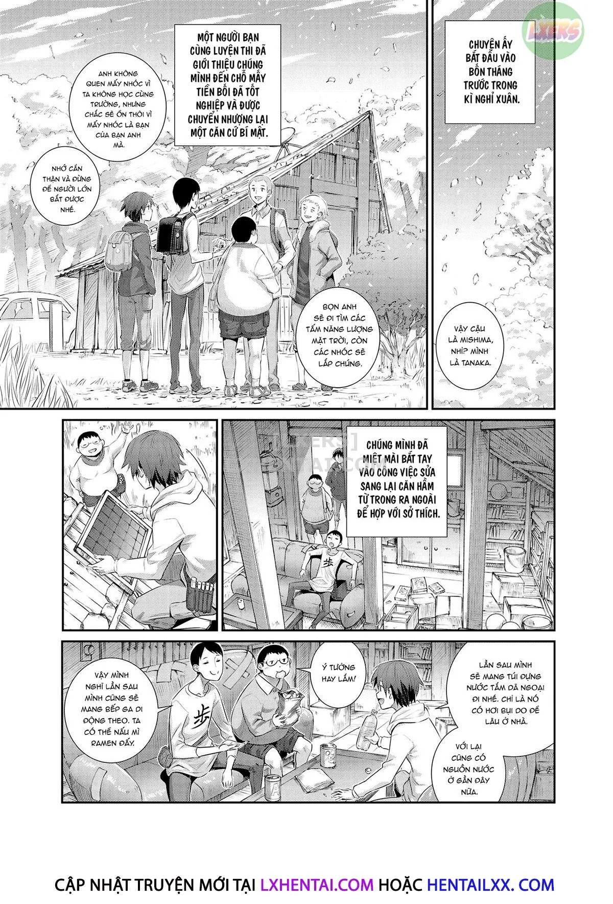 HentaiVN.net - Ảnh 7 - Our Secret Base [Himitsu Kichi De Hotta To] - Oneshot