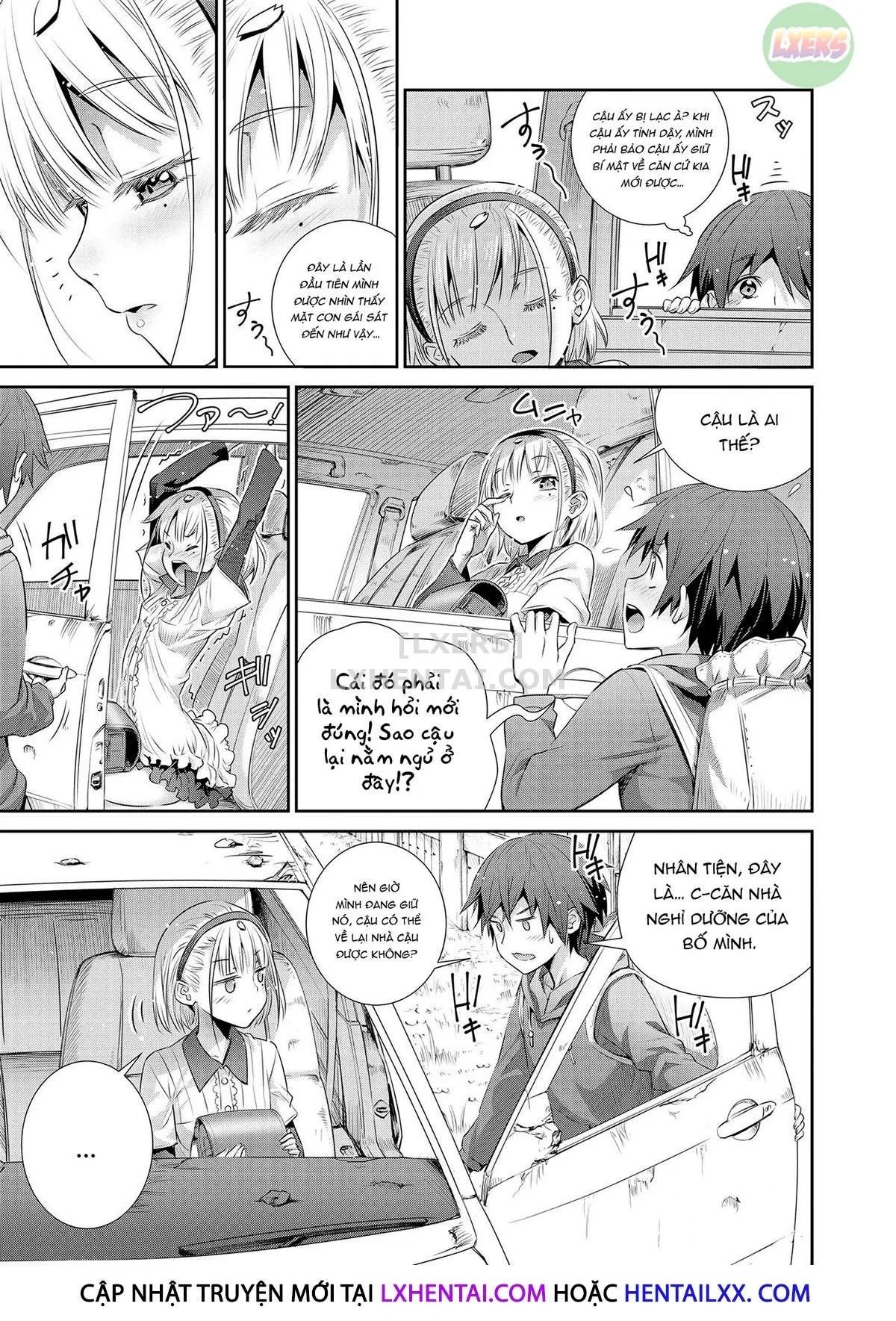 HentaiVN.net - Ảnh 9 - Our Secret Base [Himitsu Kichi De Hotta To] - Oneshot