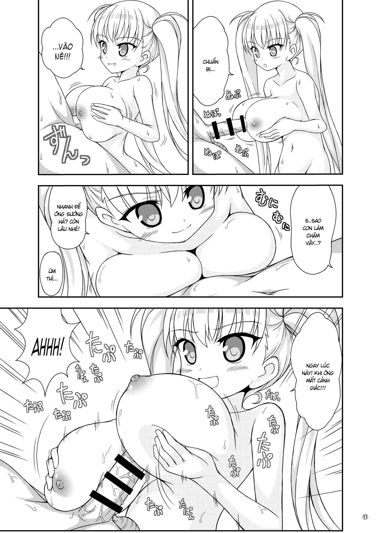 HentaiVN.net - Ảnh 10 - Oni Chichi Hon Datte no! [鬼父本だってーの!] - Oneshot