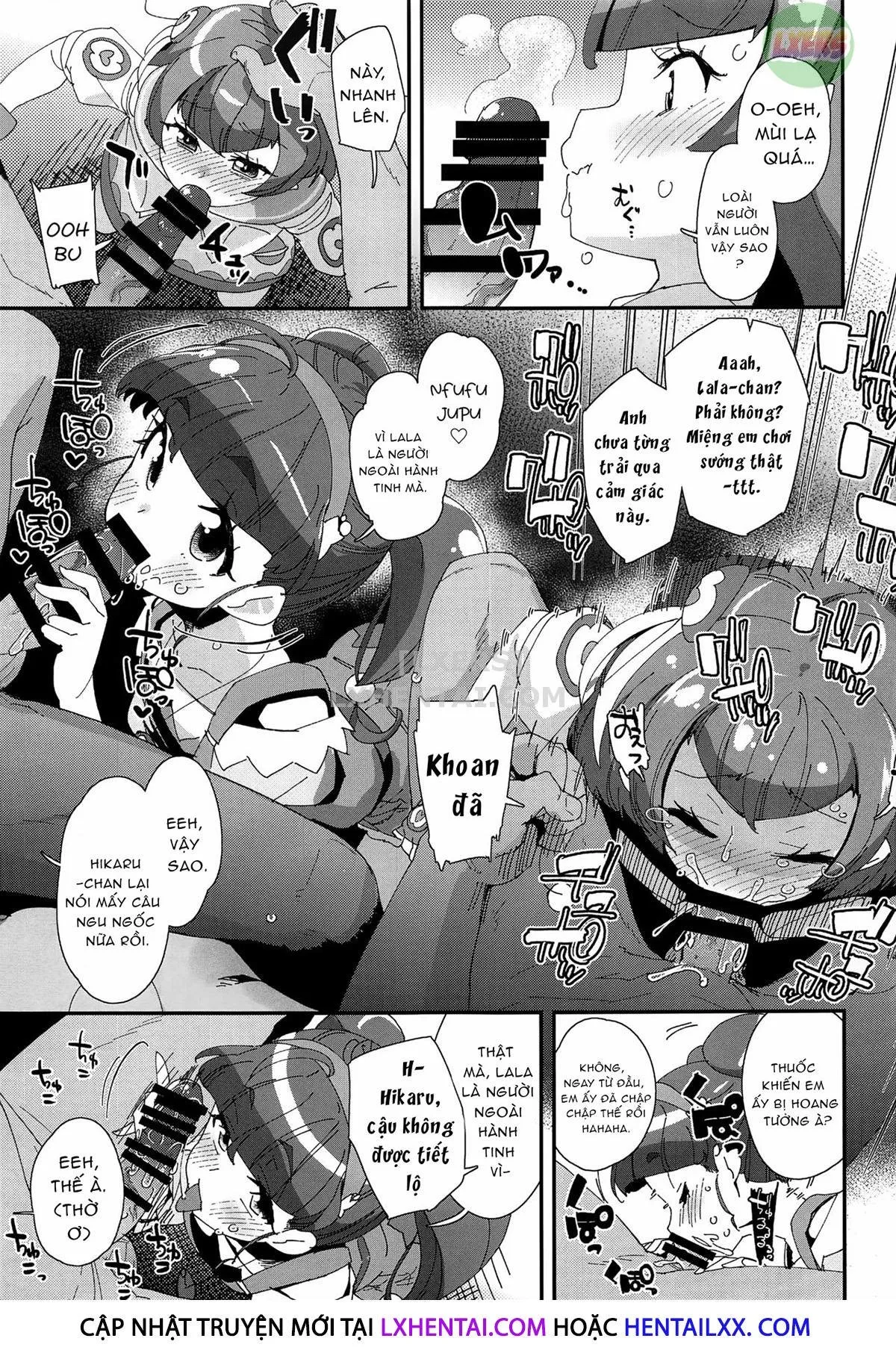HentaiVN.net - Ảnh 10 - Chiteki Seimeitai Nanoni Yakuzuke Koubi Suru Nante Chikyuujin Okashii Lun! - Oneshot
