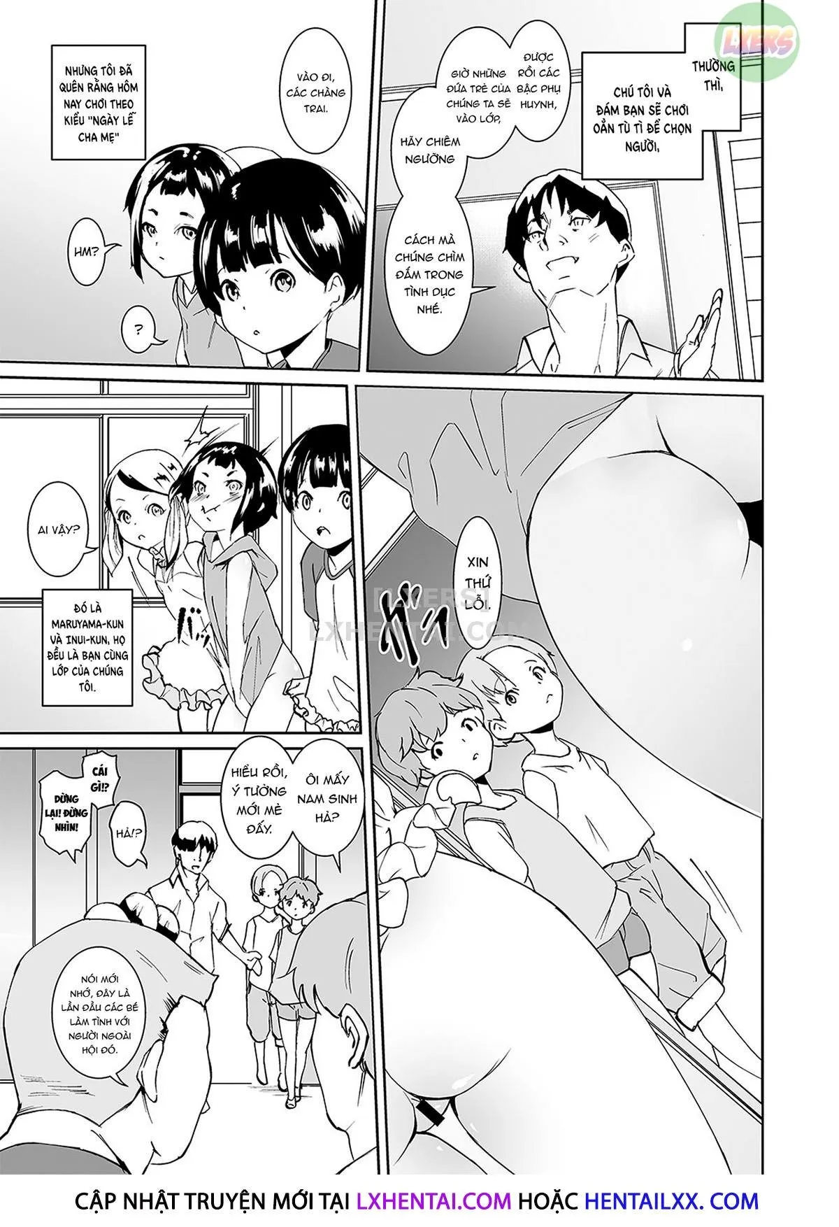 HentaiVN.net - Ảnh 9 - Papa-Tachi No Hinpyoukai - Oneshot