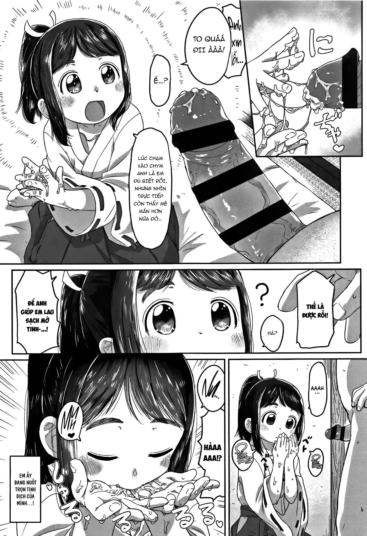 HentaiVN.net - Ảnh 9 - My first job [Công việc đầu tiên] - Oneshot sếch Mihato