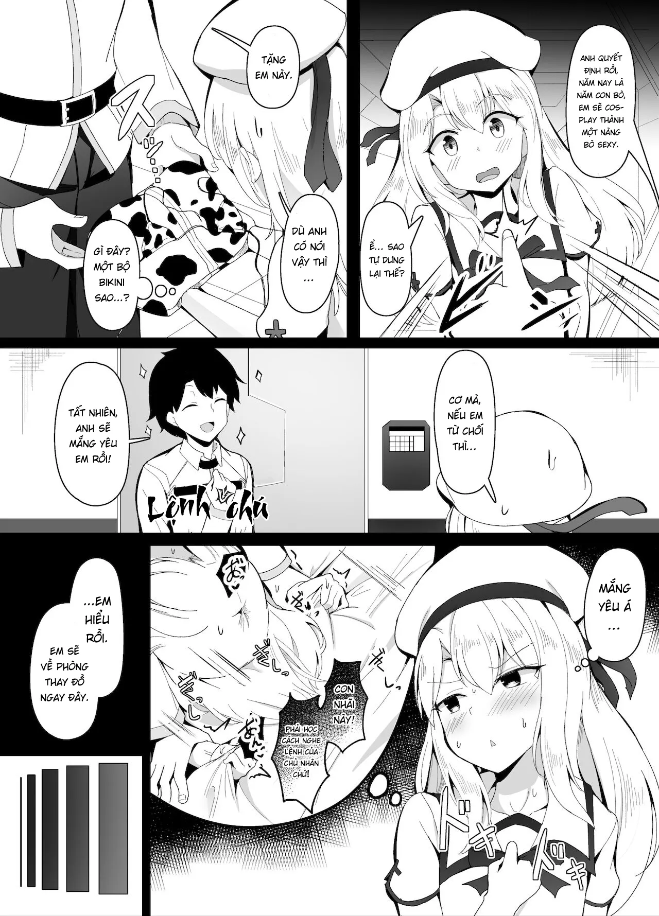 HentaiVN.net - Ảnh 3 - Oshougatsurashii Kakkou o Illya ni Shite Morau Hanashi [A story about making Illya take a New Year-ish appearance; お正月らしい恰好をイリヤにしてもらう話] - Oneshot