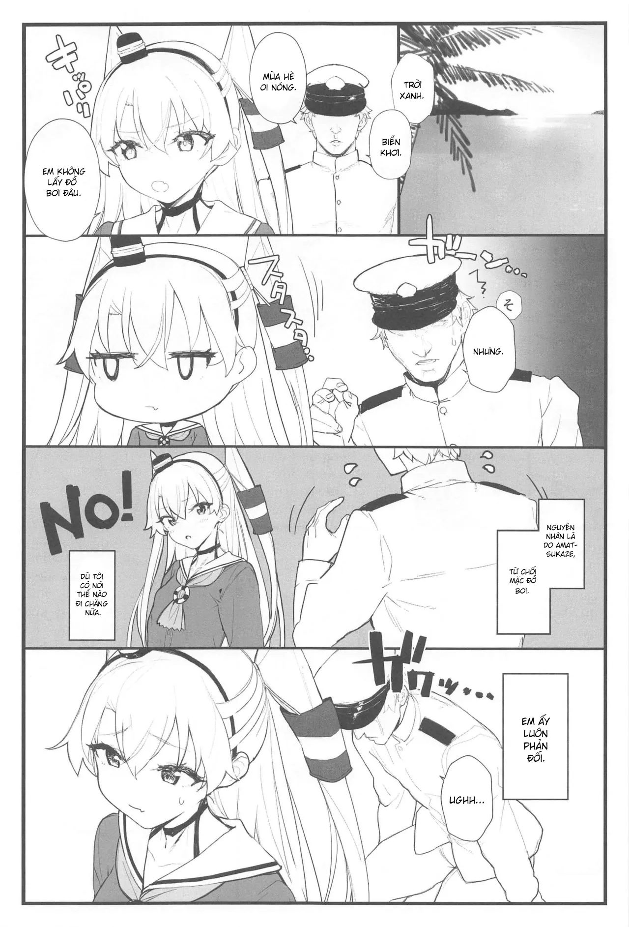 HentaiVN.net - Ảnh 3 - Ama Ama Amatsukaze (Kantai Collection -KanColle-) [あまあまあまつかぜ (艦隊これくしょん -艦これ-)] - Oneshot
