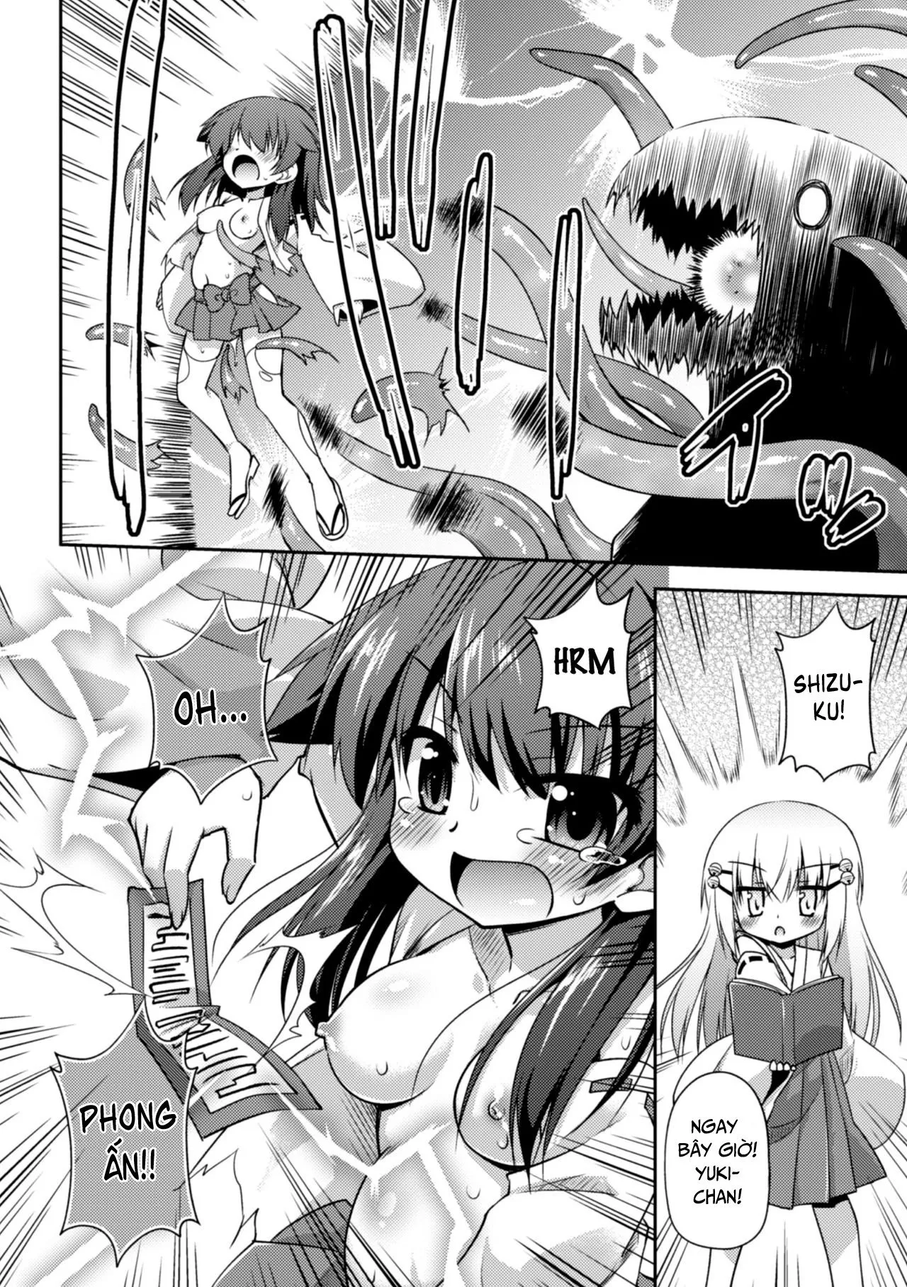 HentaiVN.net - Ảnh 8 - Taimashi no Nichijou [Exorcist's Daily Life] - Oneshot