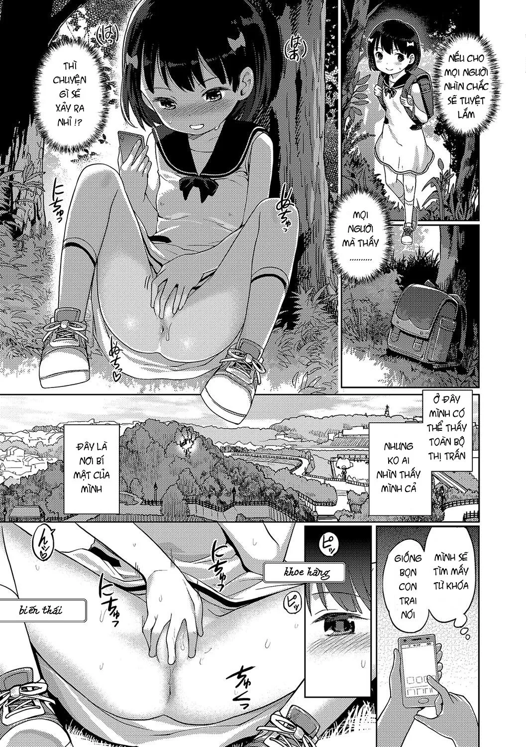 HentaiVN.net - Ảnh 5 - [Loli] Cứ ở yên đấy và nhìn đi! [Sonomama Mitete; Sonomama, Mitete] - Chap 1