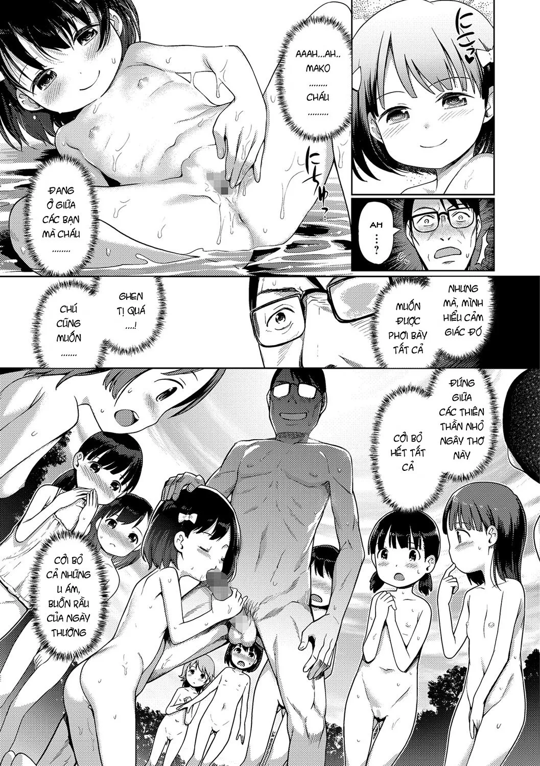 HentaiVN.net - Ảnh 5 - [Loli] Cứ ở yên đấy và nhìn đi! [Sonomama Mitete; Sonomama, Mitete] - Chap 2