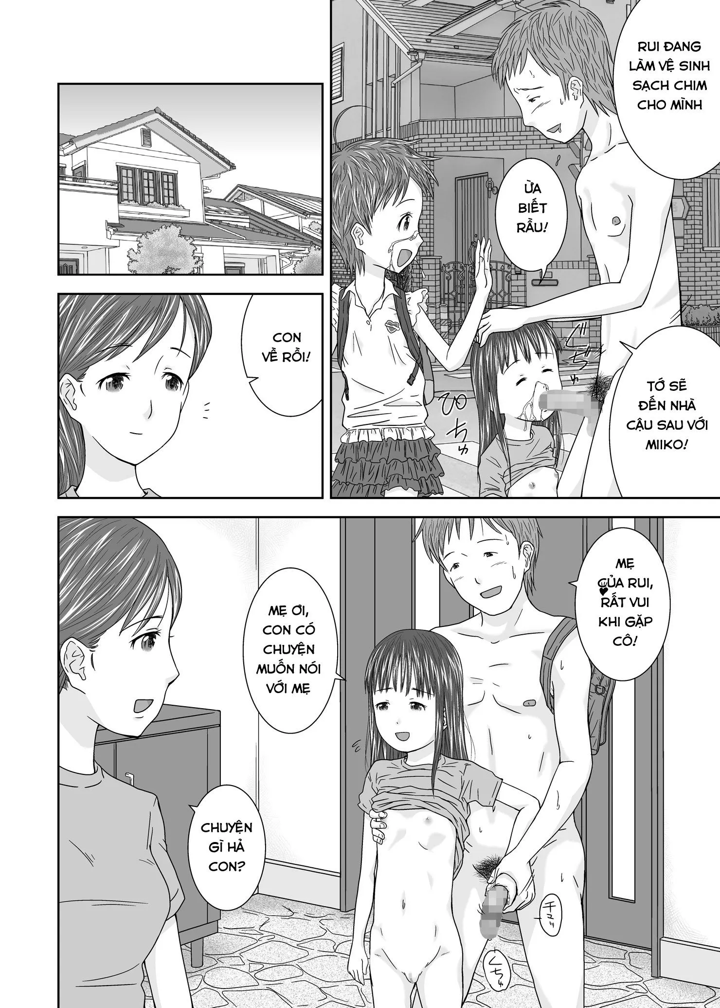 HentaiVN.net - Ảnh 9 - Daremo Boku ni Kizukanu Sekai - Chap 1