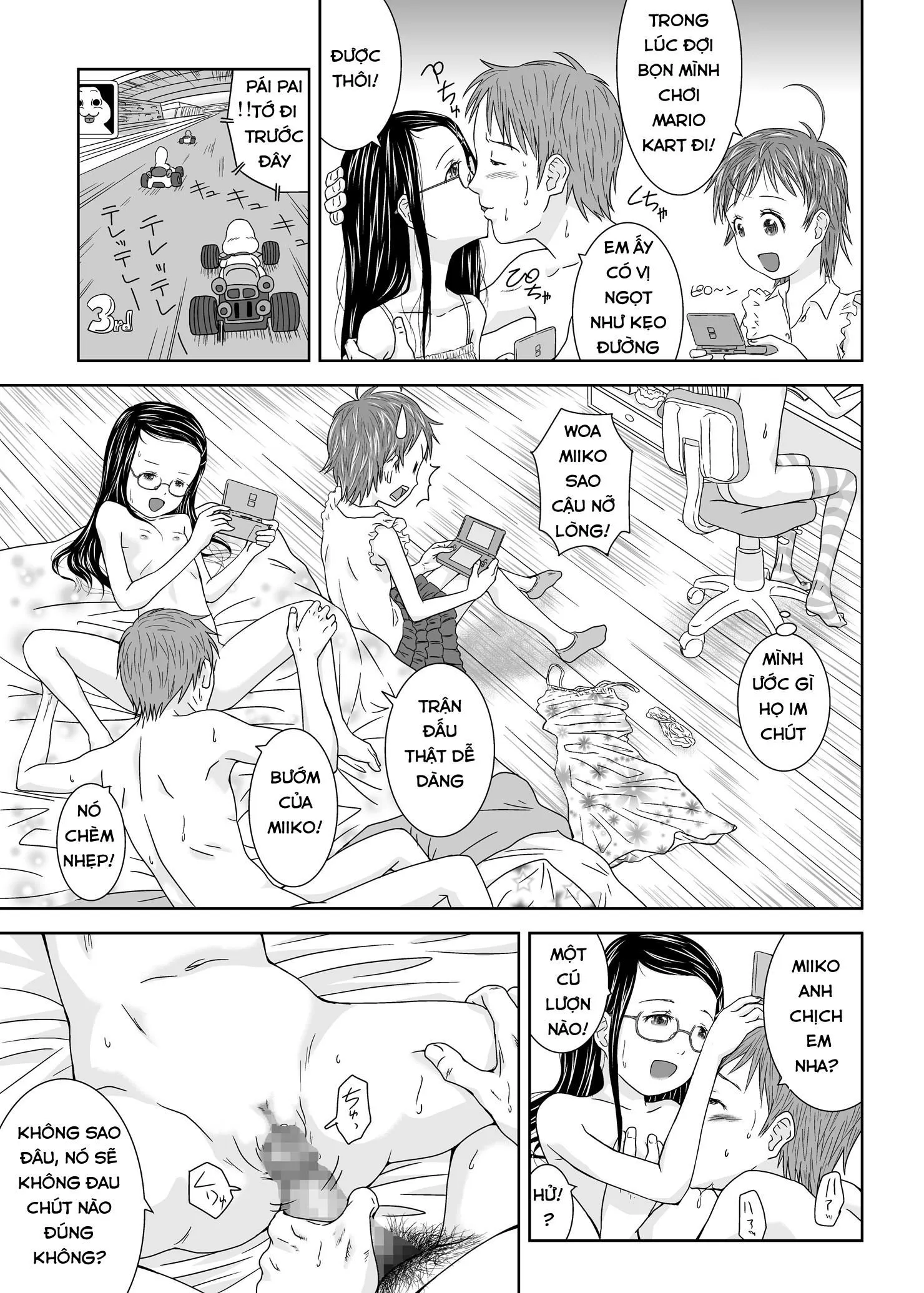 HentaiVN.net - Ảnh 12 - Daremo Boku ni Kizukanu Sekai - Chap 1