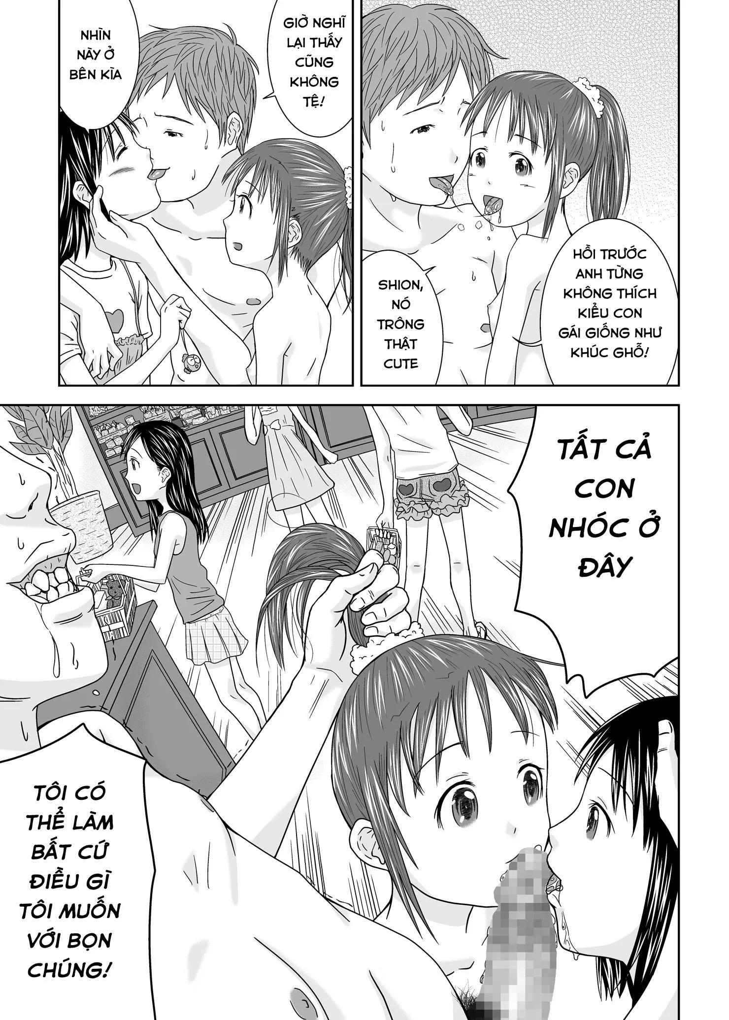 HentaiVN.net - Ảnh 20 - Daremo Boku ni Kizukanu Sekai - Chap 1