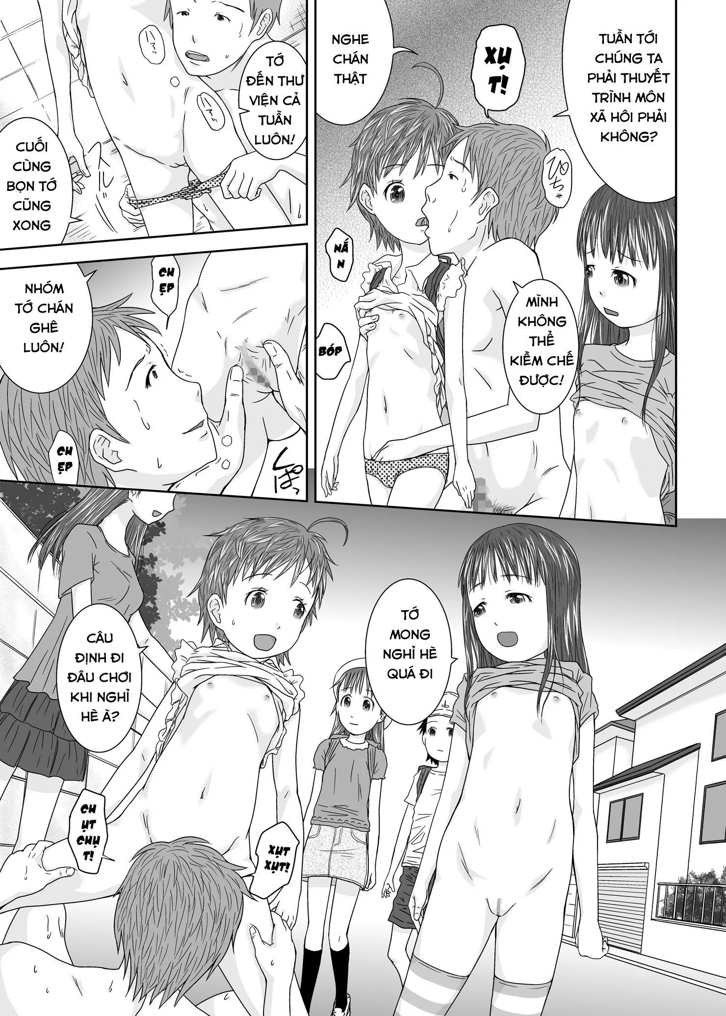 HentaiVN.net - Ảnh 6 - Daremo Boku ni Kizukanu Sekai - Chap 1