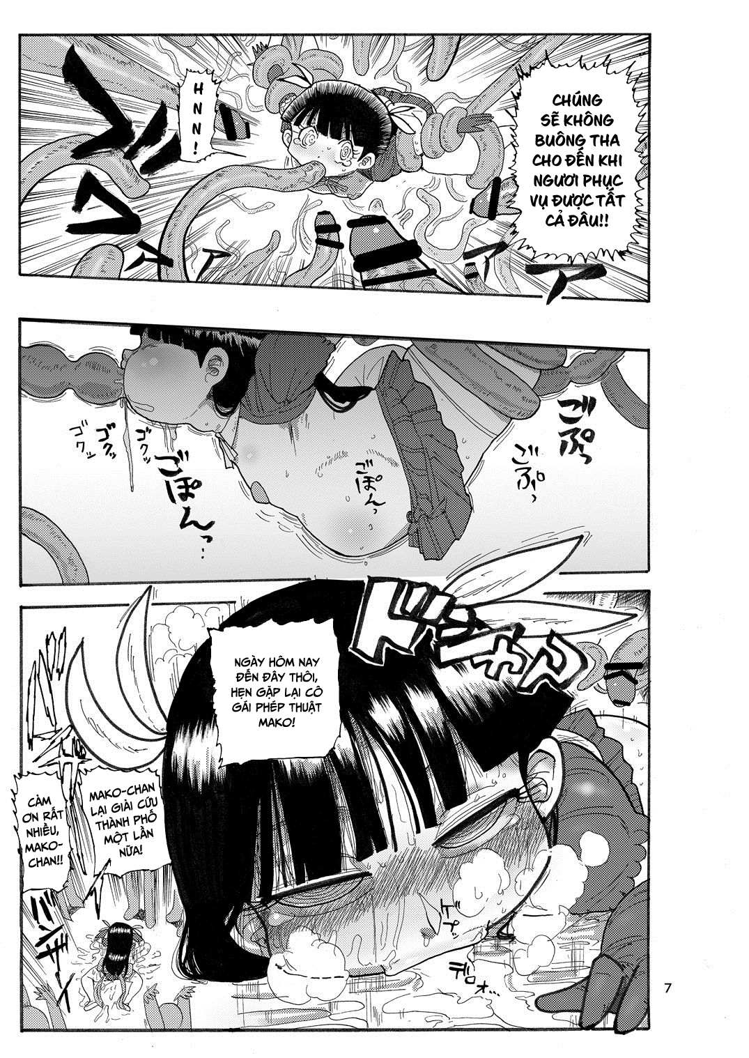 HentaiVN.net - Ảnh 6 - Cô gái phép thuật Mako [Yousei no Mahou Shoujo] - Chap 1