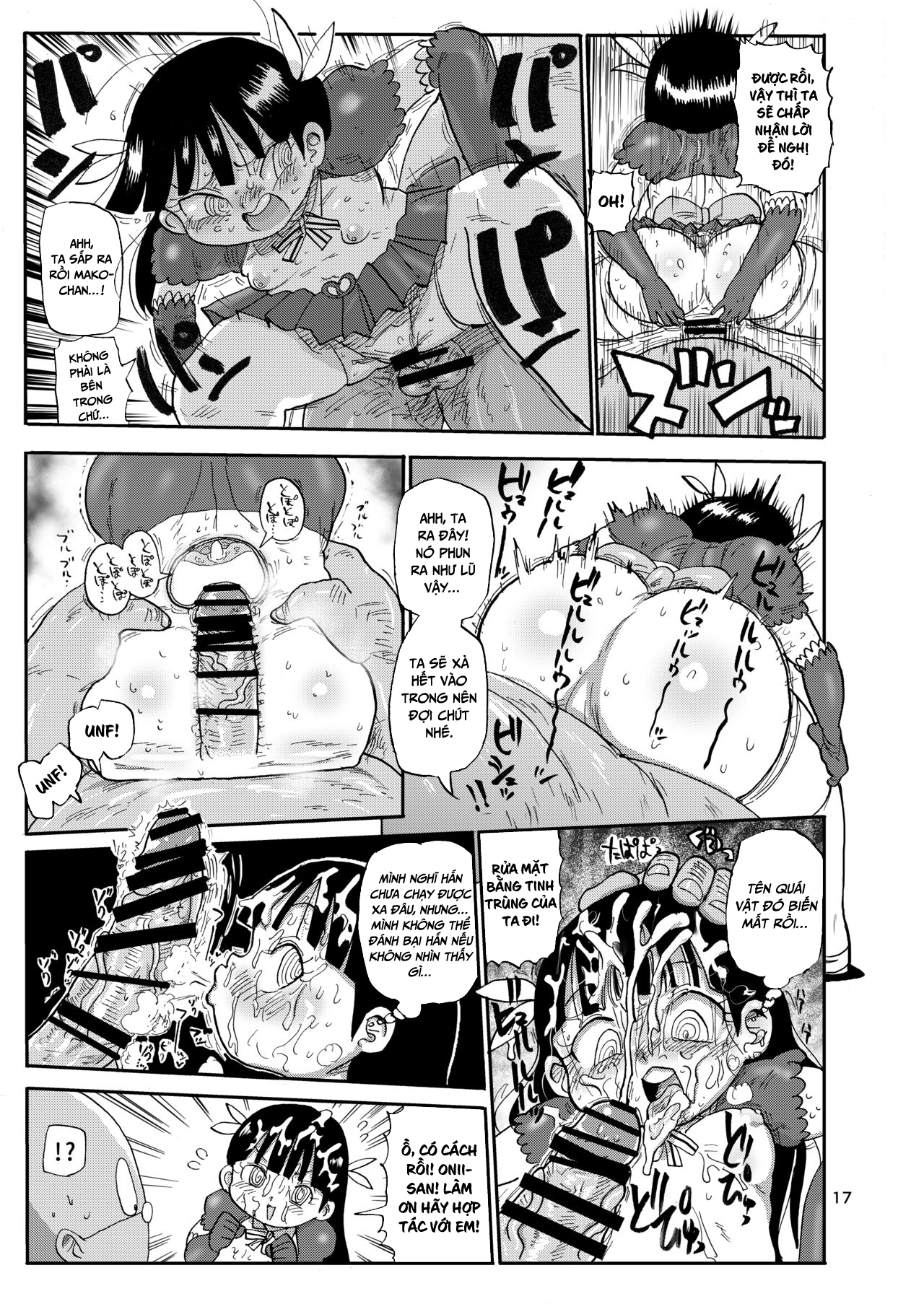 HentaiVN.net - Ảnh 16 - Cô gái phép thuật Mako [Yousei no Mahou Shoujo] - Chap 2