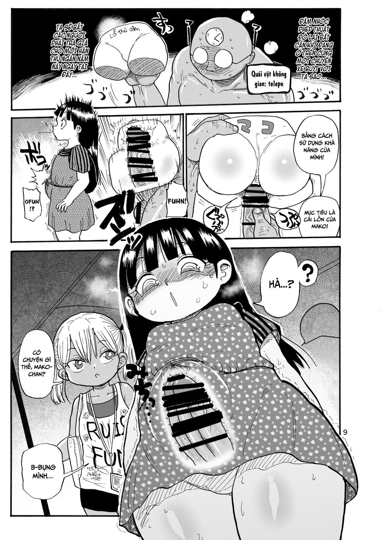 HentaiVN.net - Ảnh 8 - Cô gái phép thuật Mako [Yousei no Mahou Shoujo] - Chap 2