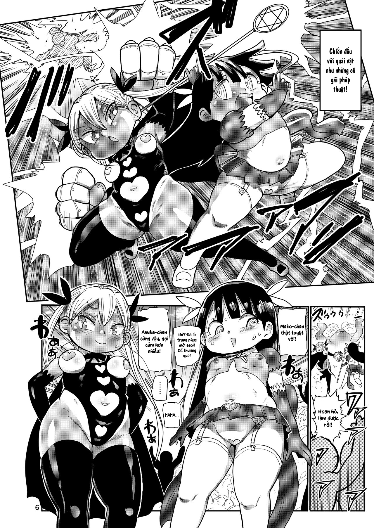 HentaiVN.net - Ảnh 5 - Cô gái phép thuật Mako [Yousei no Mahou Shoujo] - Chap 3