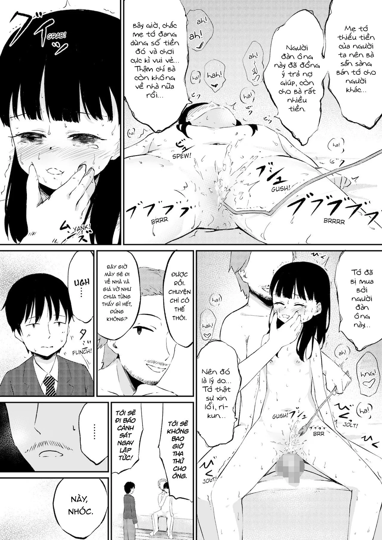 HentaiVN.net - Ảnh 12 - Người bạn thời thơ ấu mà tôi luôn yêu đã bị cưỡng hiếp mỗi ngày... [Zutto Suki Datta Osananajimi ga Mai Nichi Hiếp dâm Sareteita ...] - Cam kết nhân văn.