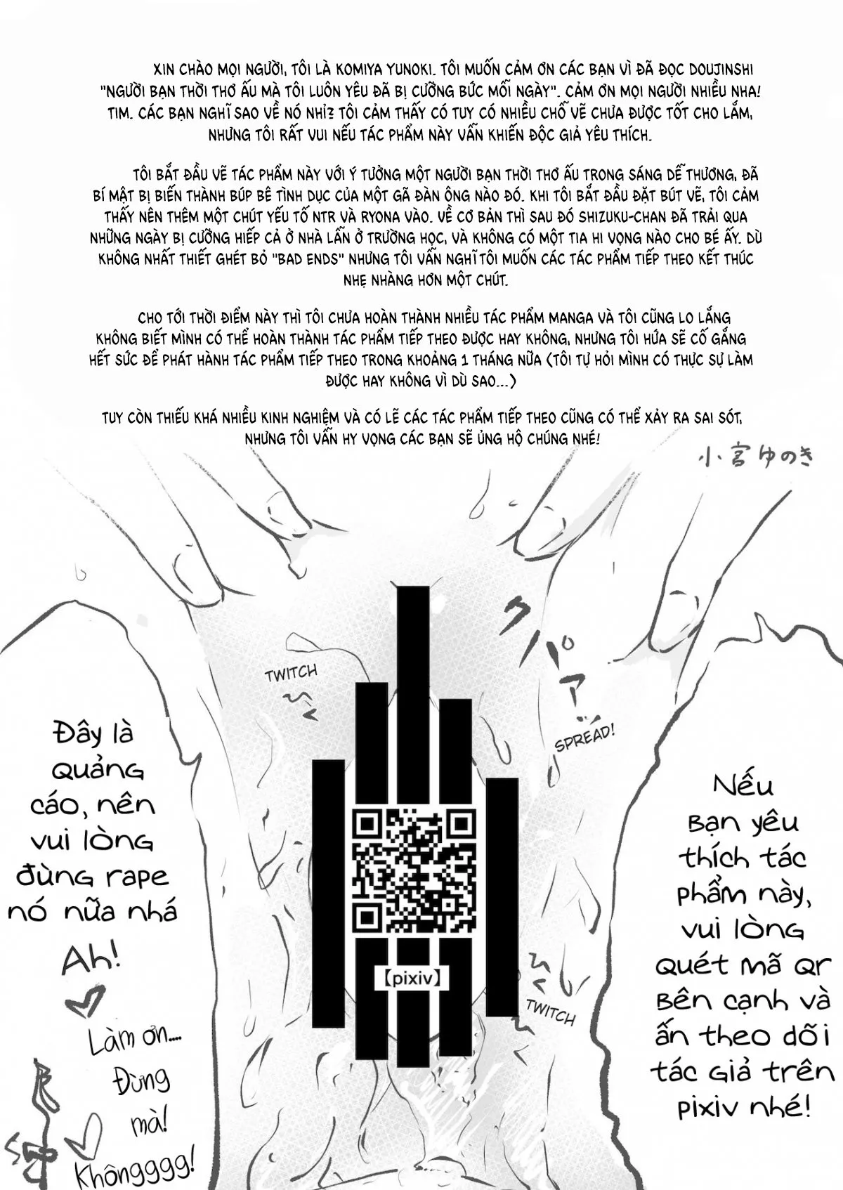 HentaiVN.net - Ảnh 23 - Người bạn thời thơ ấu mà tôi luôn yêu đã bị cưỡng hiếp mỗi ngày... [Zutto Suki Datta Osananajimi ga Mai Nichi Hiếp dâm Sareteita ...] - Cam kết nhân văn.