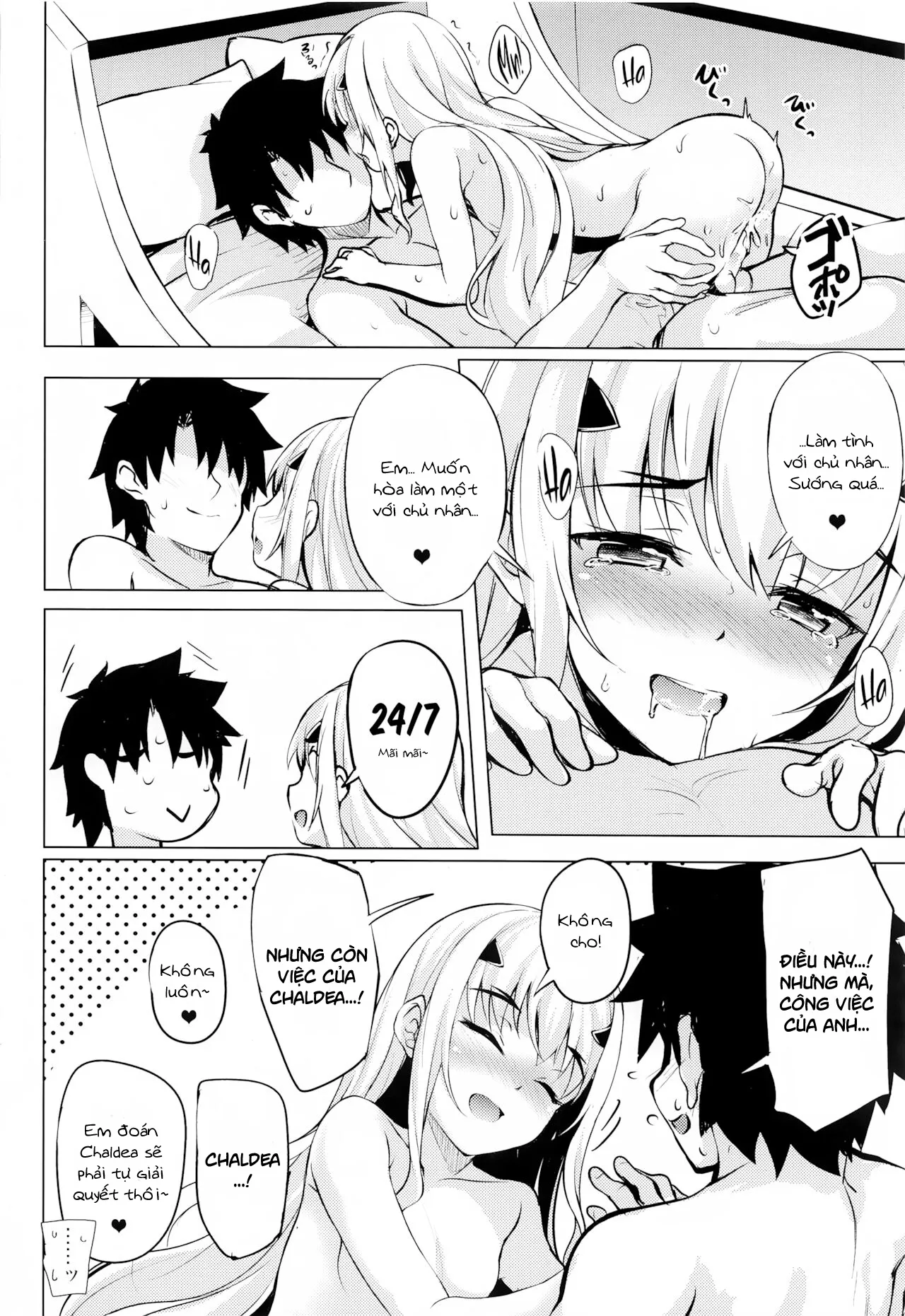 HentaiVN.net - Ảnh 15 - Sự cô đơn của Melusine(Fate/Grand Order) [Sabishigariya no Melusine, 寂しがり屋のメリュジーヌ] - Oneshot