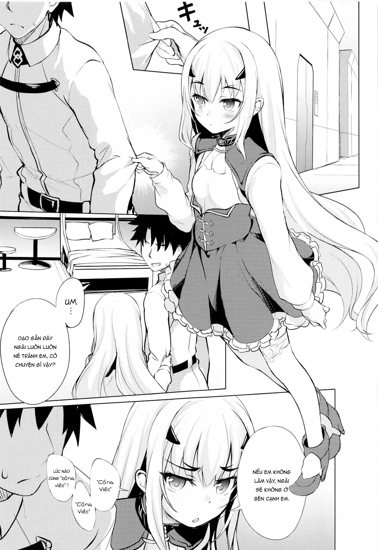HentaiVN.net - Ảnh 4 - Sự cô đơn của Melusine(Fate/Grand Order) [Sabishigariya no Melusine, 寂しがり屋のメリュジーヌ] - Oneshot