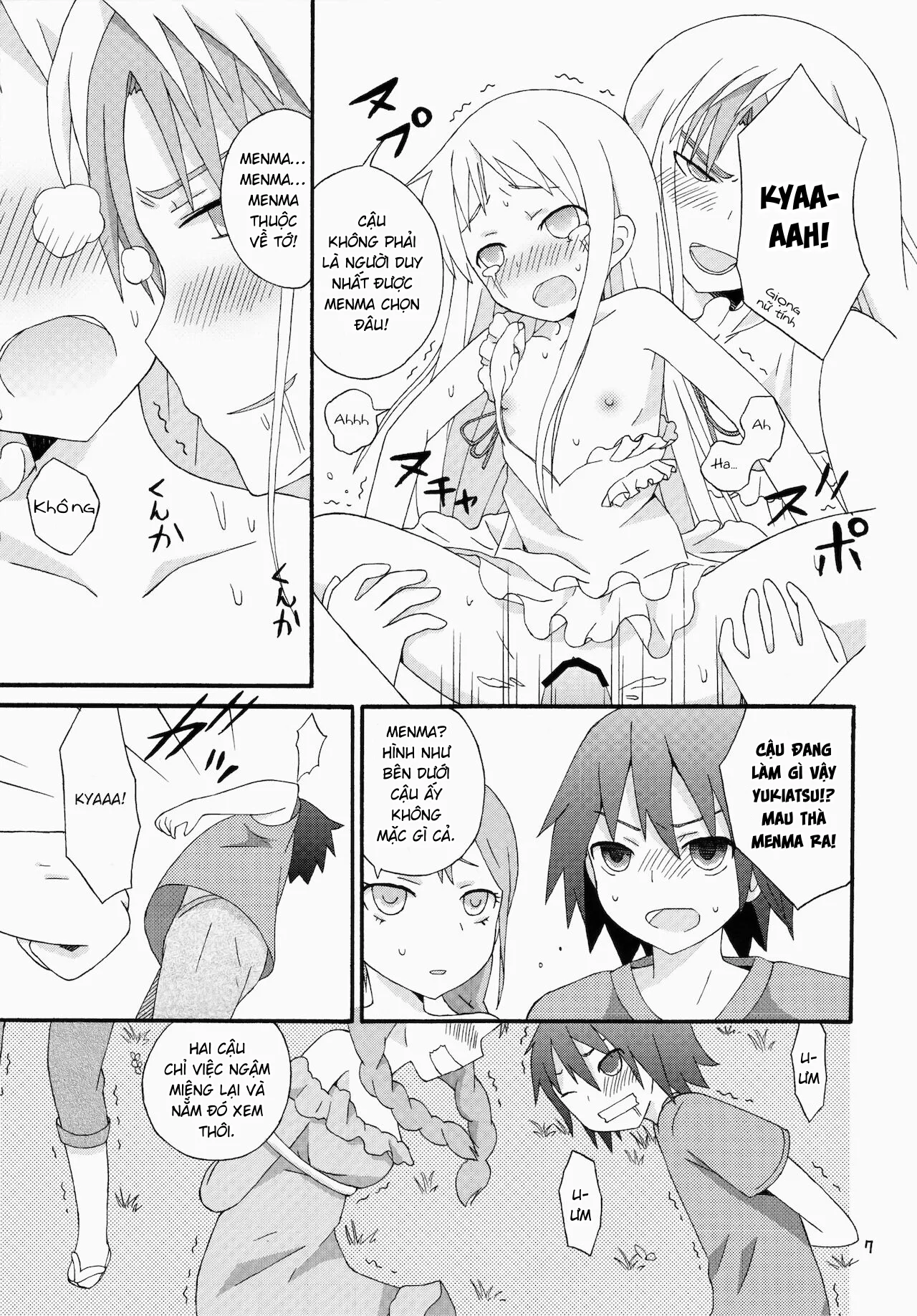 HentaiVN.net - Ảnh 9 - Khoảng thời gian áp lực của Yukiatsu [スーパーゆきあつタイム;] - Oneshot