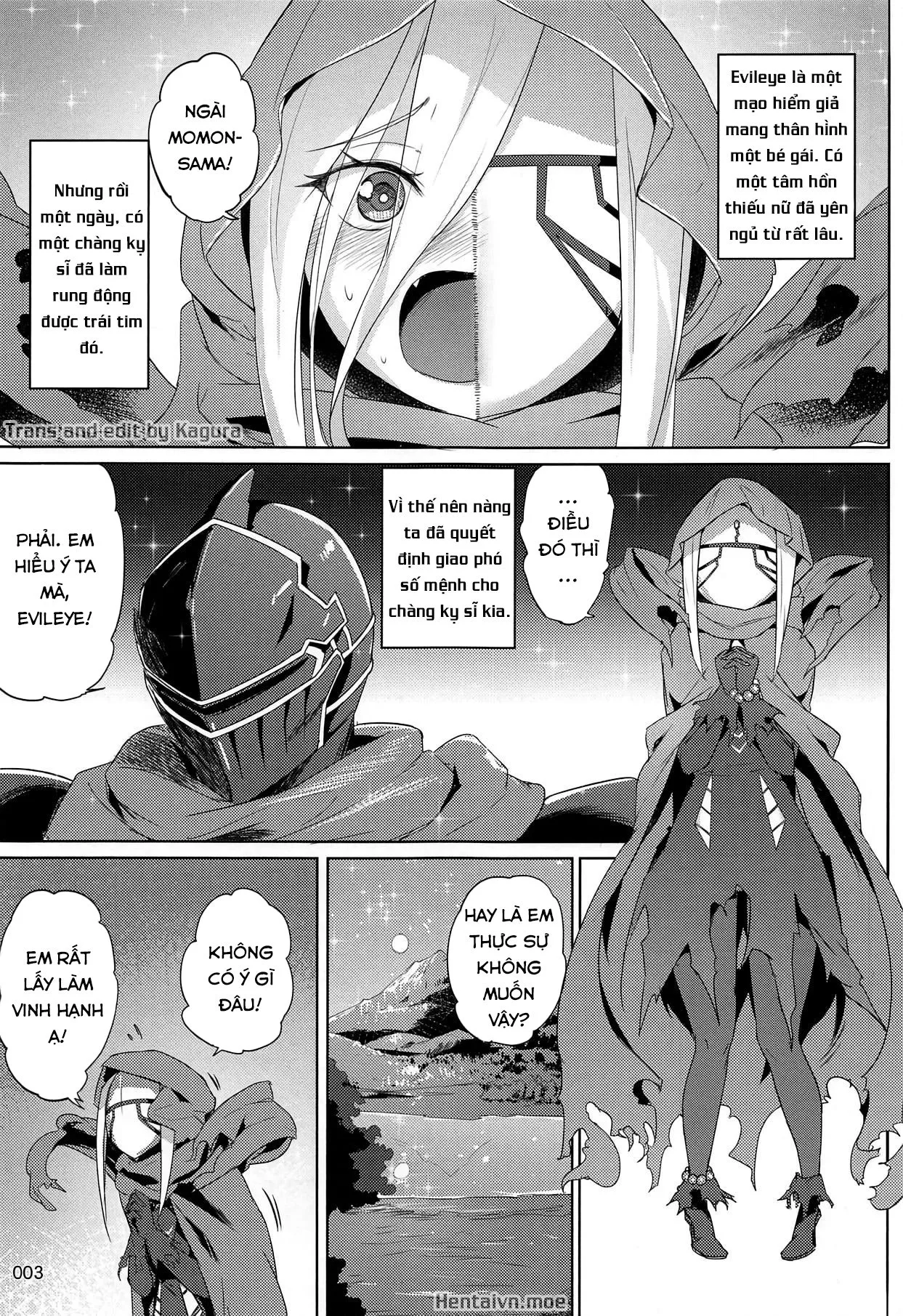 HentaiVN.net - Ảnh 4 - Evileye Mộng Tình [Evileye's Daydream Sex; Evileye no Mousou Sex] - Oneshot