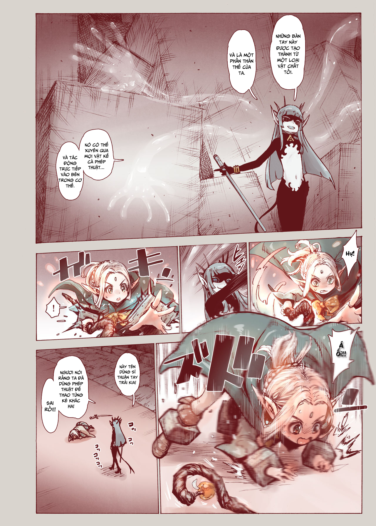HentaiVN.net - Ảnh 10 - Phù Thủy Trụy Lạc [Daraku no Majo] - Chap 1- Mở đầu của một siêu phẩm