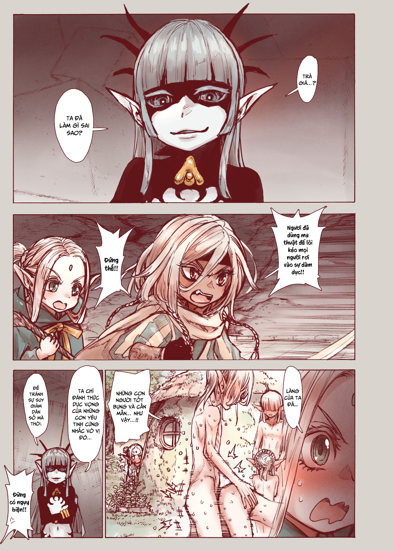 HentaiVN.net - Ảnh 7 - Phù Thủy Trụy Lạc [Daraku no Majo] - Chap 1- Mở đầu của một siêu phẩm