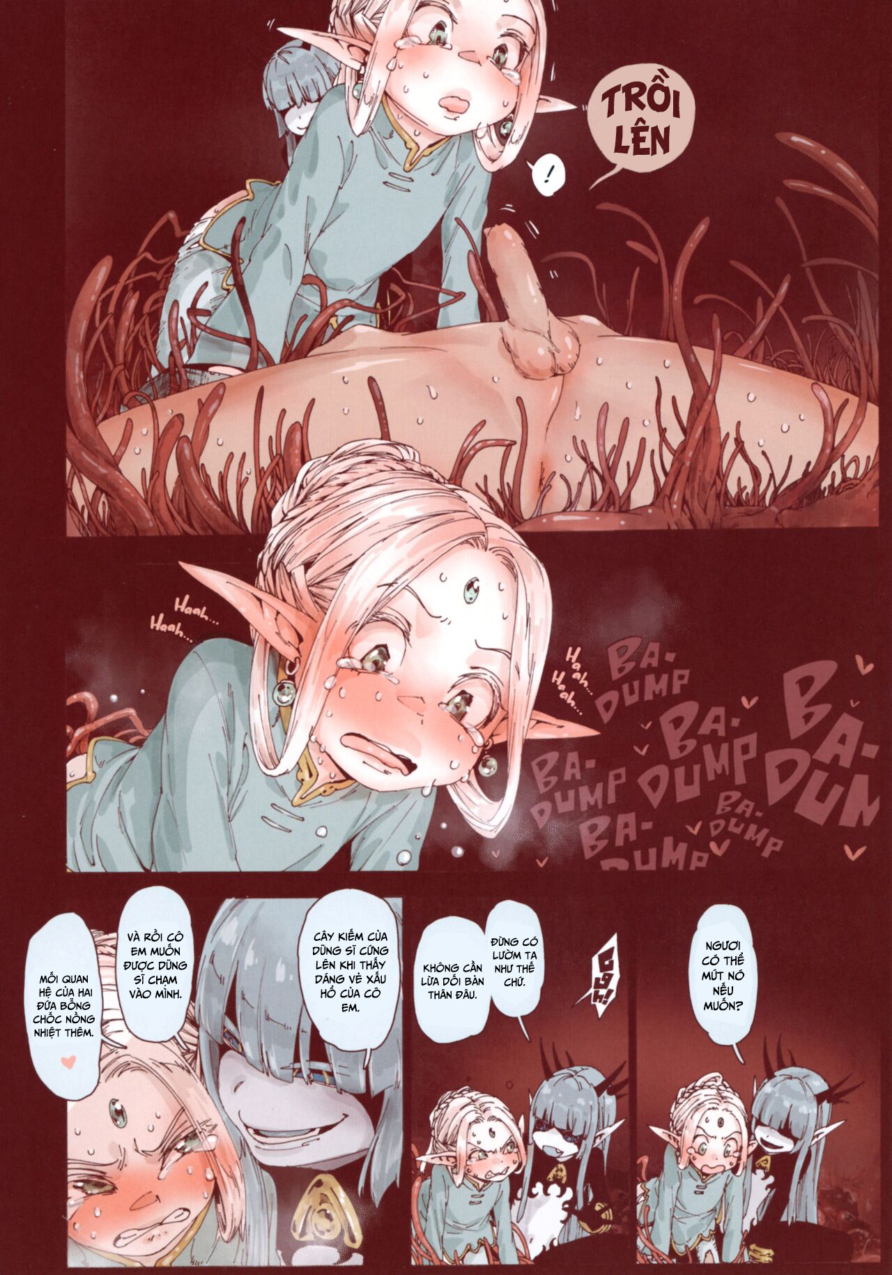 HentaiVN.net - Ảnh 10 - Phù Thủy Trụy Lạc [Daraku no Majo] - Chap 3- Quá khứ tăm tối