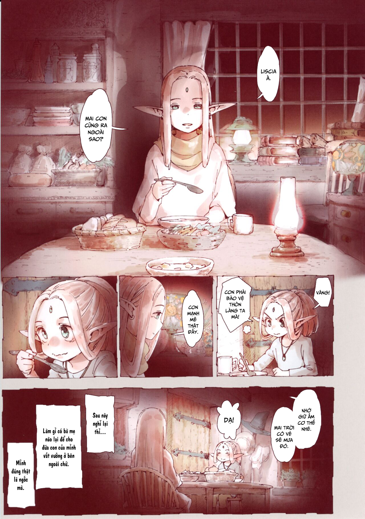 HentaiVN.net - Ảnh 3 - Phù Thủy Trụy Lạc [Daraku no Majo] - Chap 3- Quá khứ tăm tối