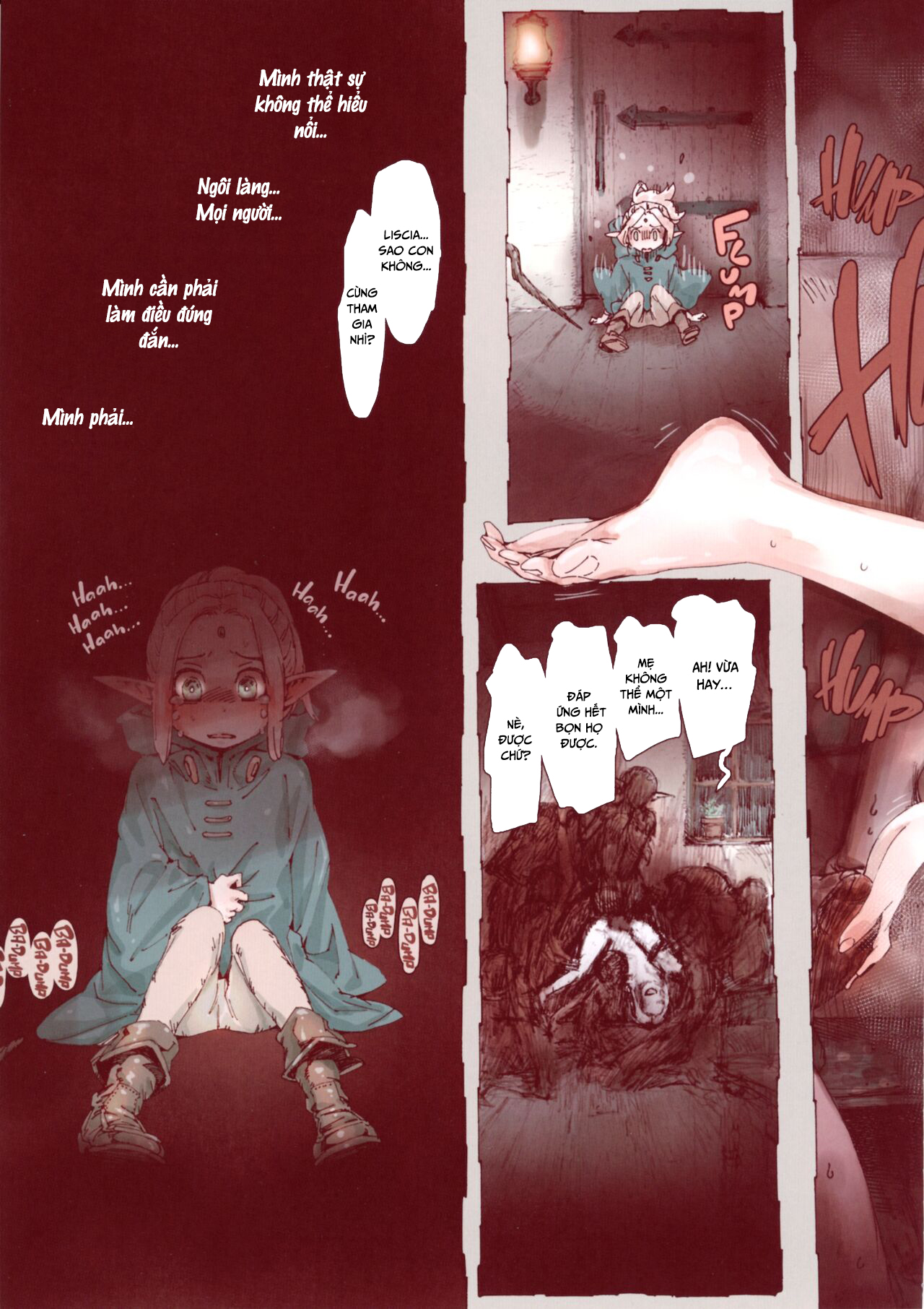 HentaiVN.net - Ảnh 7 - Phù Thủy Trụy Lạc [Daraku no Majo] - Chap 3- Quá khứ tăm tối