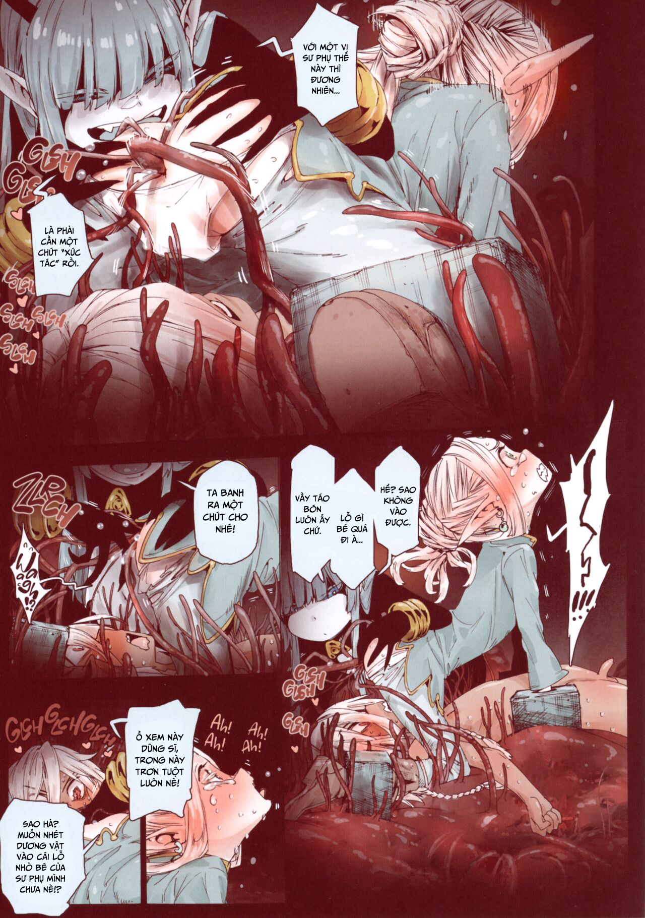 HentaiVN.net - Ảnh 9 - Phù Thủy Trụy Lạc [Daraku no Majo] - Chap 3- Quá khứ tăm tối