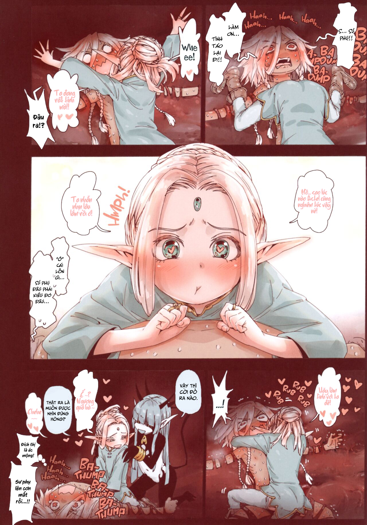 HentaiVN.net - Ảnh 4 - Phù Thủy Trụy Lạc [Daraku no Majo] - Chap 4- Chìm vào dục vọng