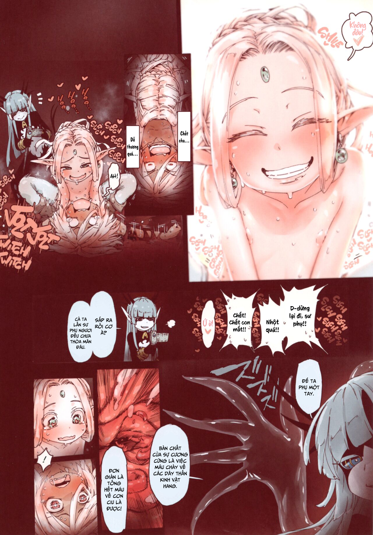 HentaiVN.net - Ảnh 8 - Phù Thủy Trụy Lạc [Daraku no Majo] - Chap 4- Chìm vào dục vọng