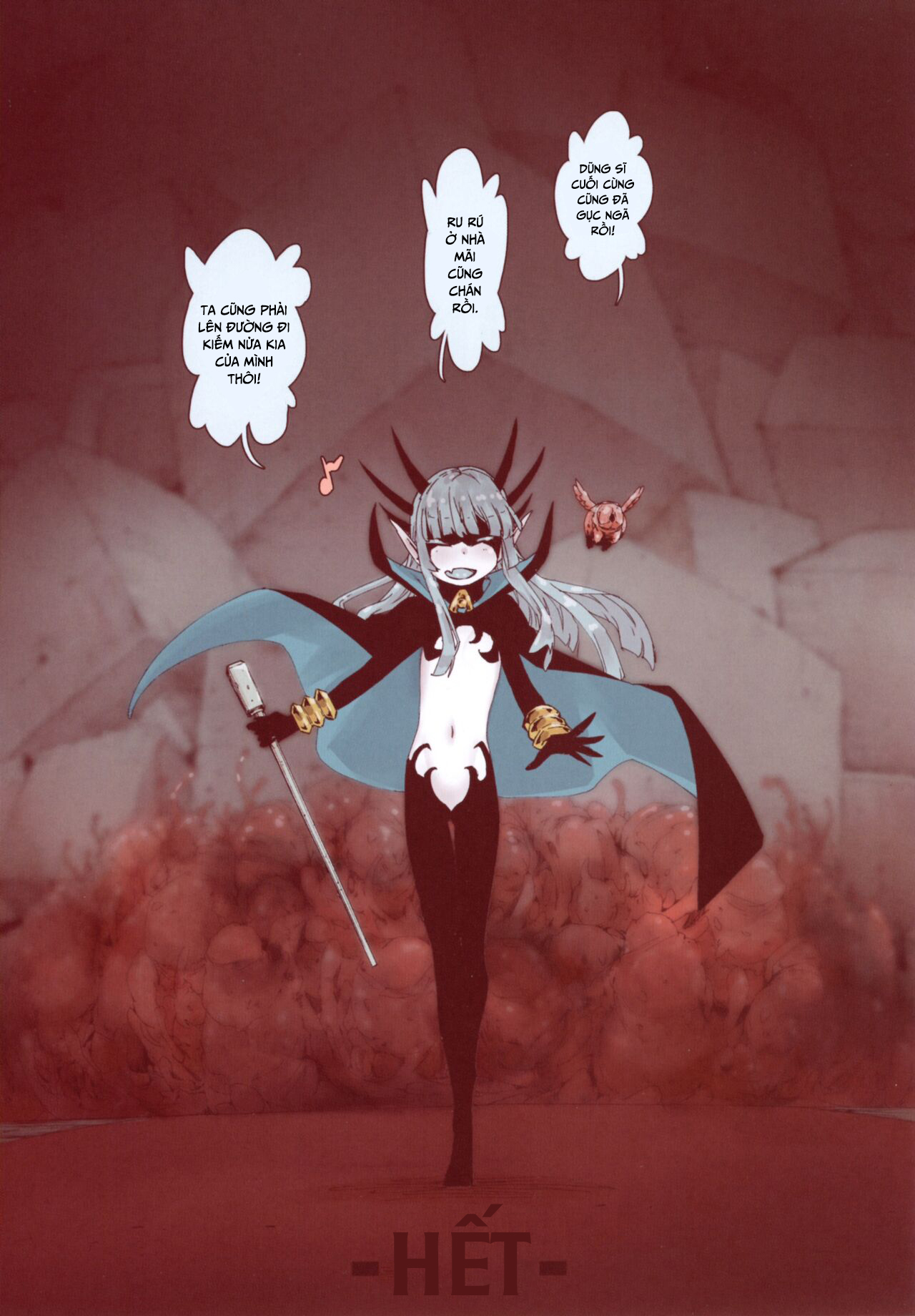 HentaiVN.net - Ảnh 11 - Phù Thủy Trụy Lạc [Daraku no Majo] - Chap 5- Lewd Ending