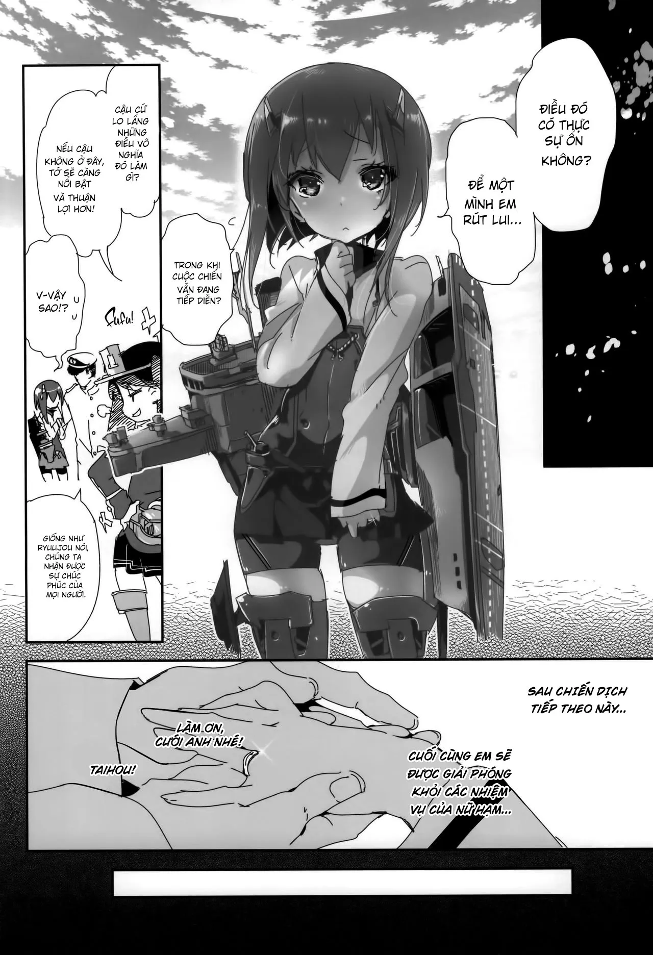 HentaiVN.net - Ảnh 4 - Nếu Taihou Trở Về Từ Nơi Biển Sâu... (Kantai Collection -KanColle-) [大 鳳 が 深海 棲 艦 に 堕 チ タ ラ(艦隊 こ れ く し ょ ん - 艦 こ れ -)] - KanGood