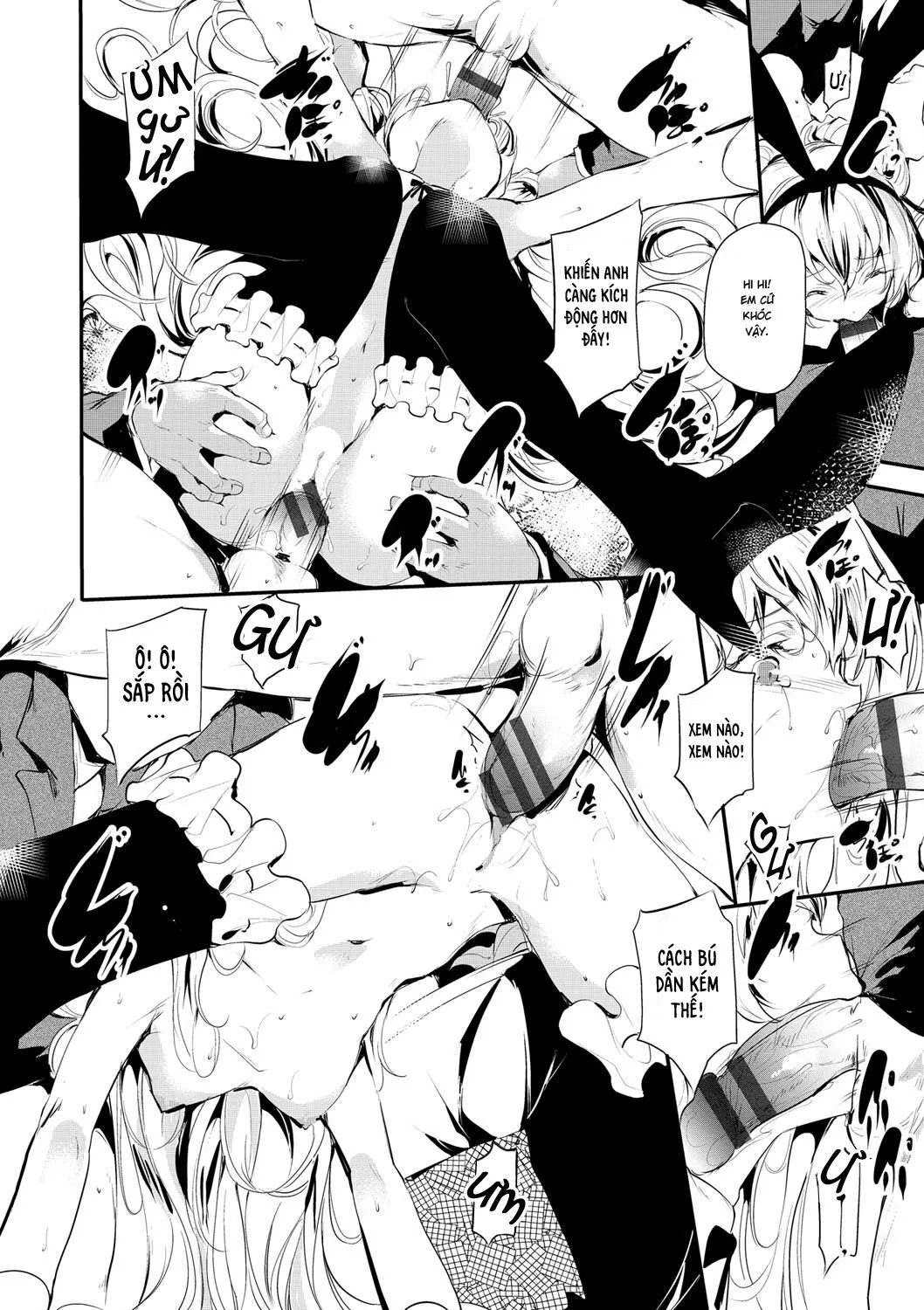 HentaiVN.net - Ảnh 18 - Abaraya no Onnanoko-tachi - Oneshot - Có che
