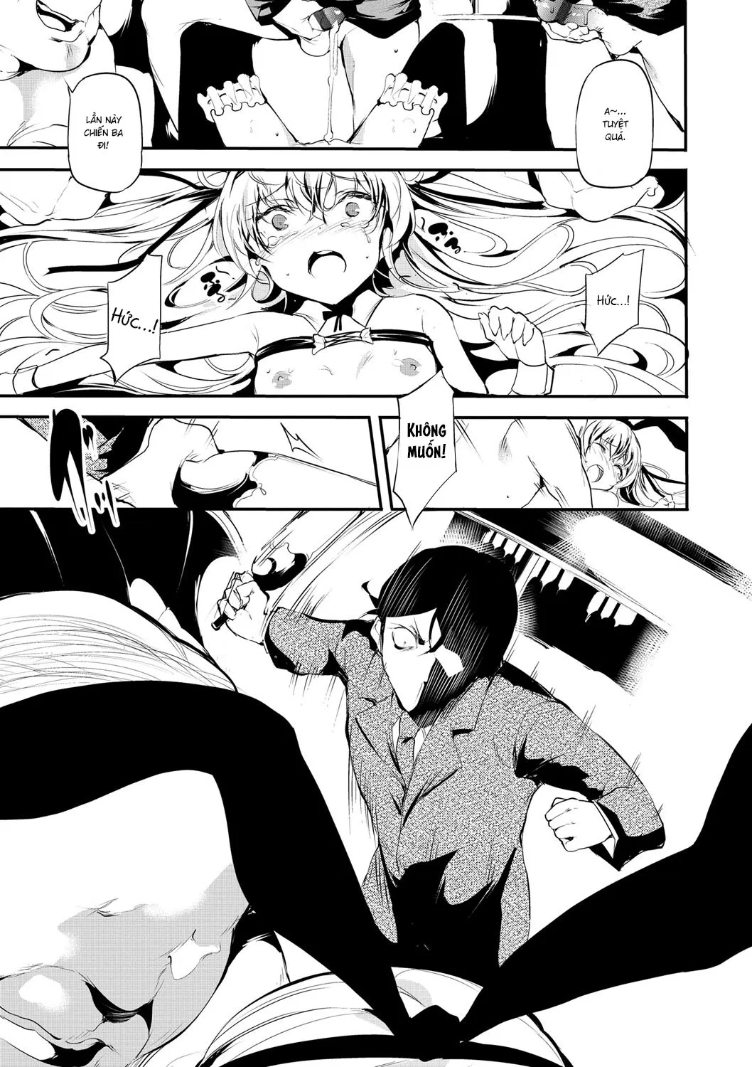 HentaiVN.net - Ảnh 23 - Abaraya no Onnanoko-tachi - Oneshot - Có che