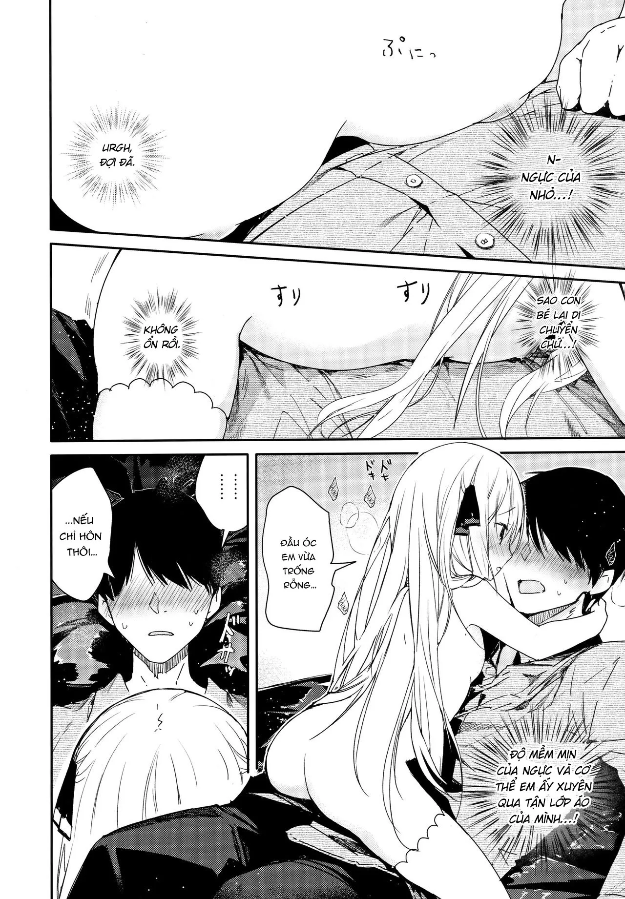 HentaiVN.net - Ảnh 9 - Tonari No Hakanage Shoujo To Hajimete Ecchi - Oneshot