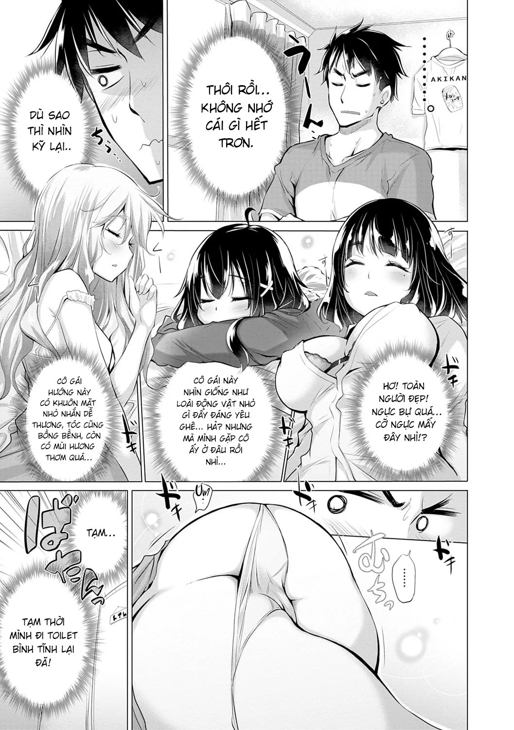HentaiVN.net - Ảnh 7 - Trong Phòng Tôi Có Quá Nhiều Các Cô Gái Lạ! - Chap 1: WTF????