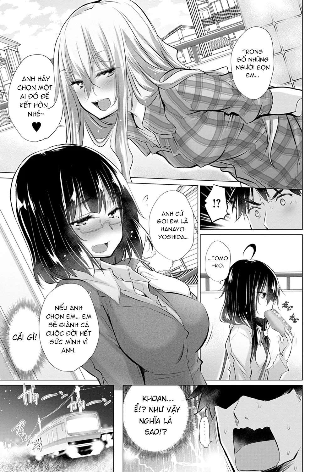 HentaiVN.net - Ảnh 5 - Trong Phòng Tôi Có Quá Nhiều Các Cô Gái Lạ! - Chap 2: kìa anh zai :(
