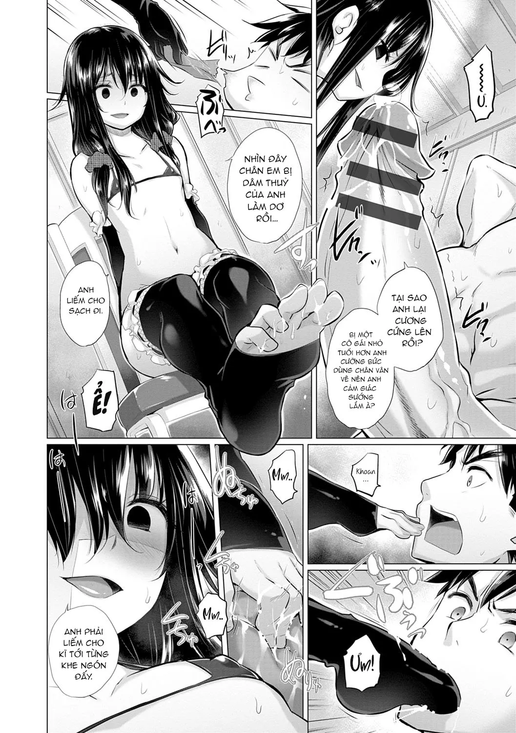 HentaiVN.net - Ảnh 6 - Trong Phòng Tôi Có Quá Nhiều Các Cô Gái Lạ! - Chap 3: BDSM Cùng Em TOMOKO
