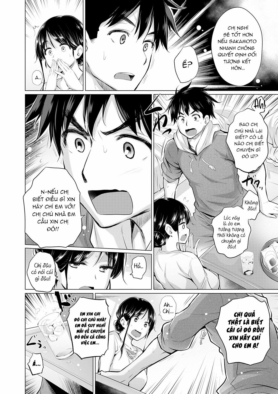 HentaiVN.net - Ảnh 5 - Trong Phòng Tôi Có Quá Nhiều Các Cô Gái Lạ! - Chap 4: Cả chị chủ nhà cũng...