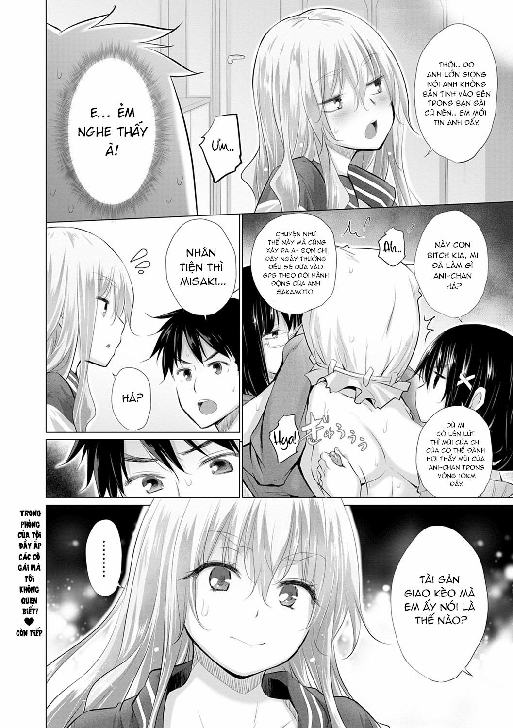 HentaiVN.net - Ảnh 17 - Trong Phòng Tôi Có Quá Nhiều Các Cô Gái Lạ! - Chap 5: nyc đòi quay lại???